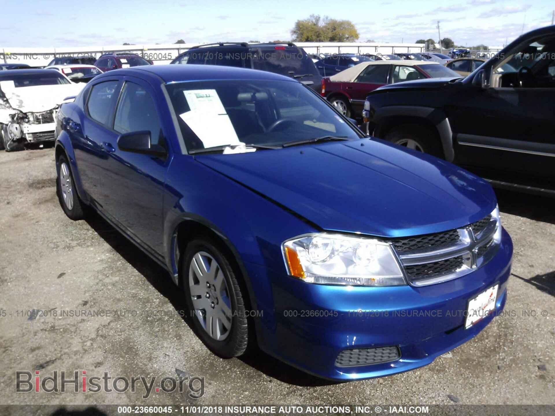 Photo 1C3CDZAB4EN148737 - DODGE AVENGER 2014