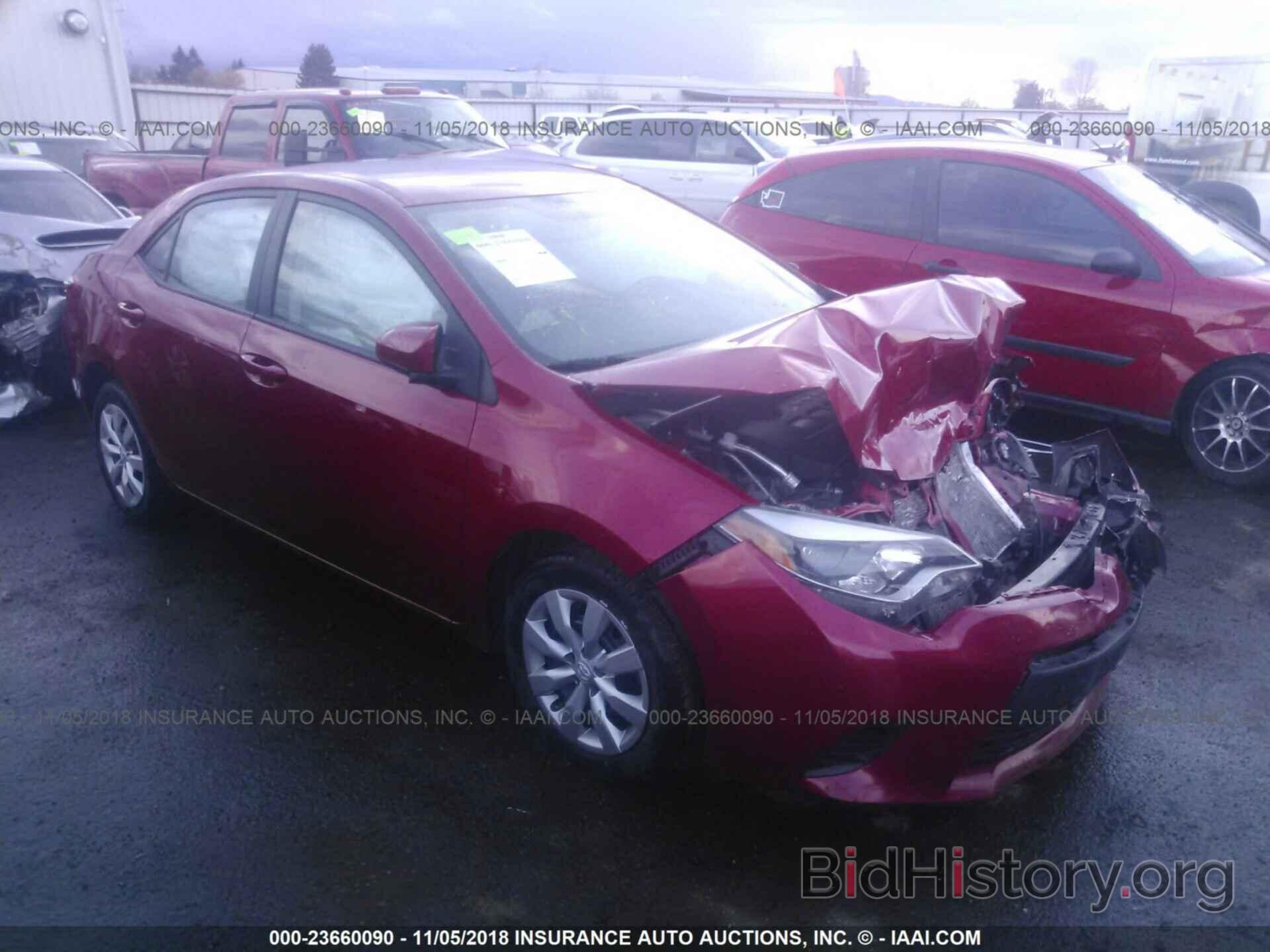 Photo 2T1BURHE5EC182292 - Toyota Corolla 2014