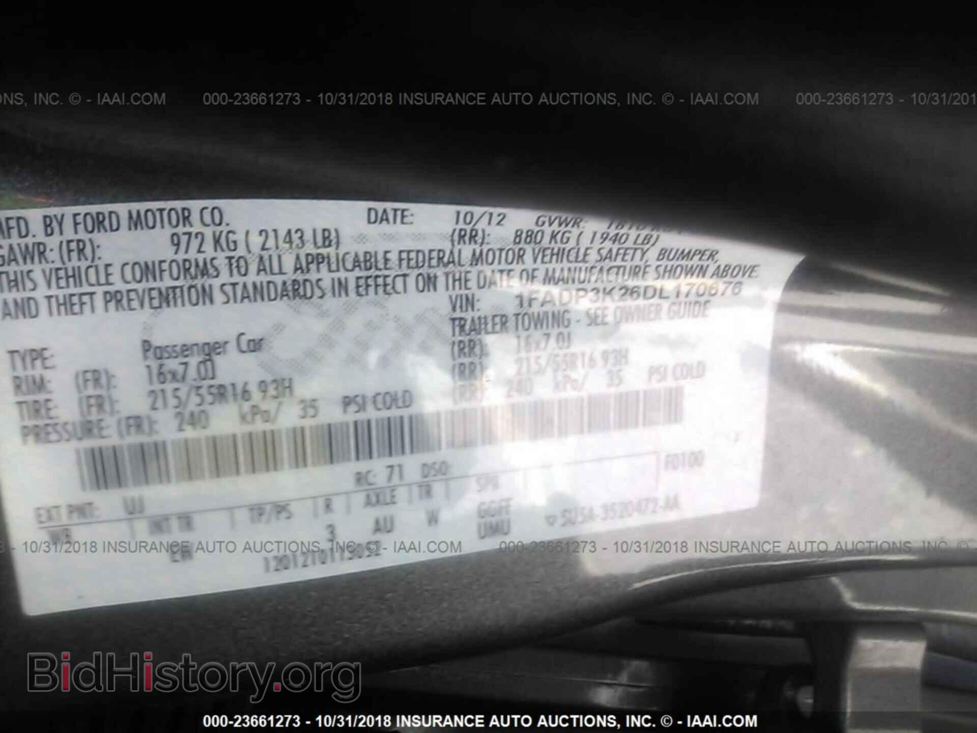 2013 Ford Focus - VIN: 1FADP3K26DL170676 - Photo 9