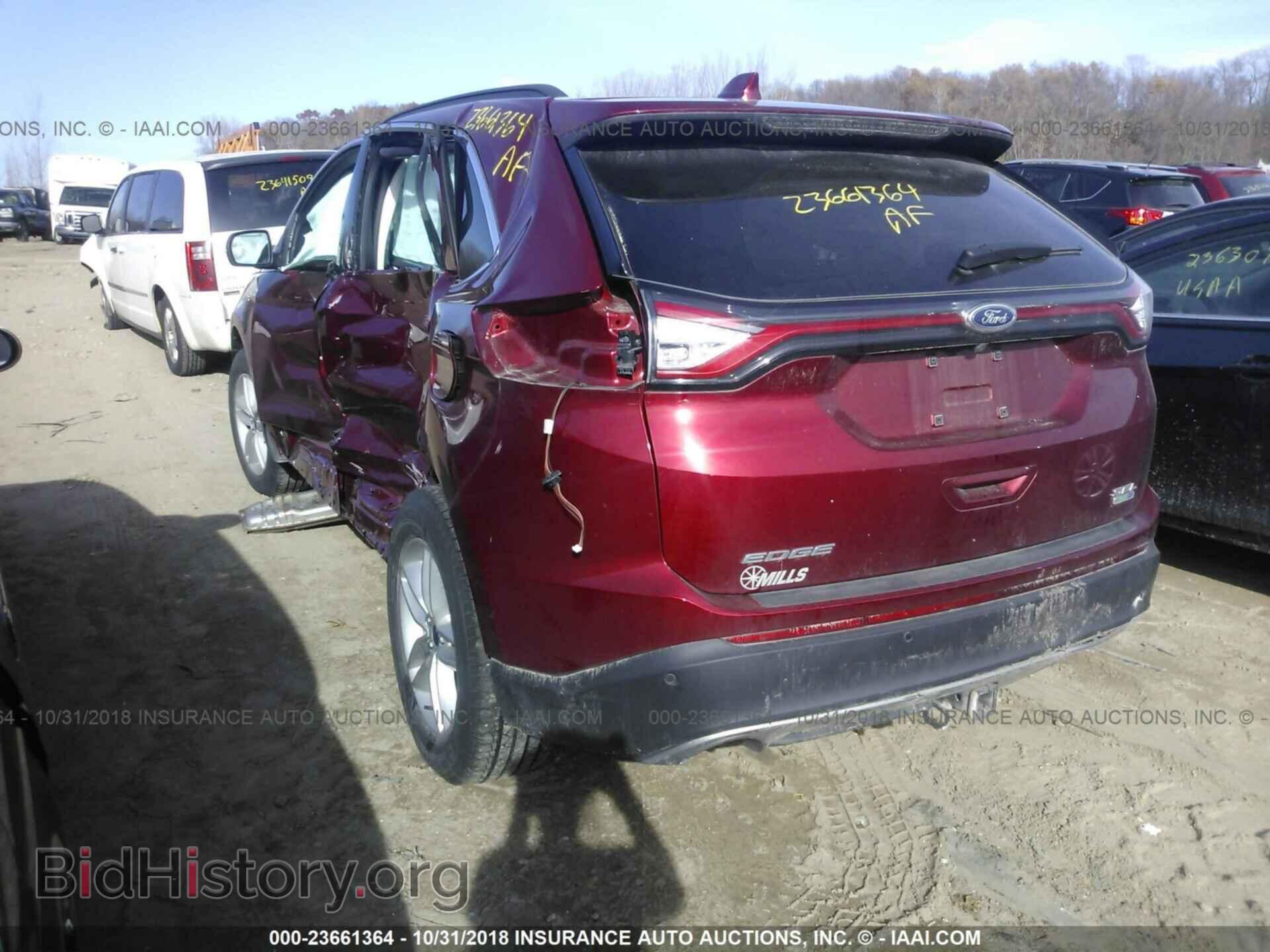 2015 Ford Edge - VIN: 2FMTK4J94FBC07425 - Фото 3