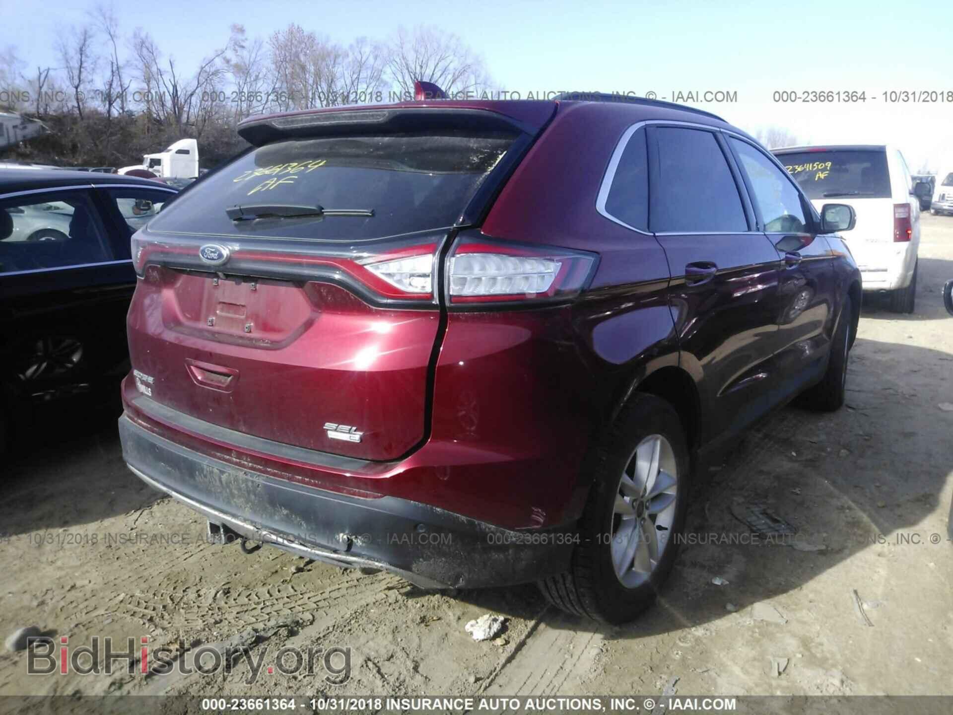 2015 Ford Edge - VIN: 2FMTK4J94FBC07425 - Фото 4