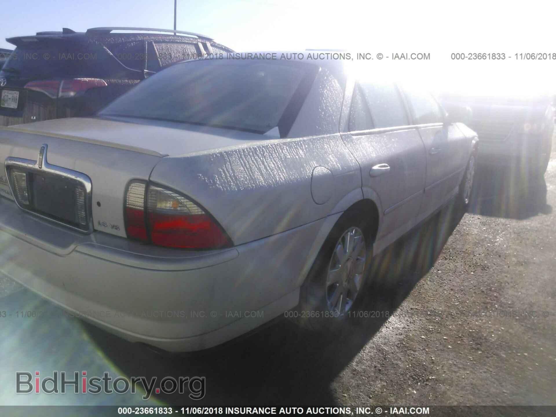 2004 LINCOLN LS - VIN: 1LNHM87A24Y683973 - Фото 4
