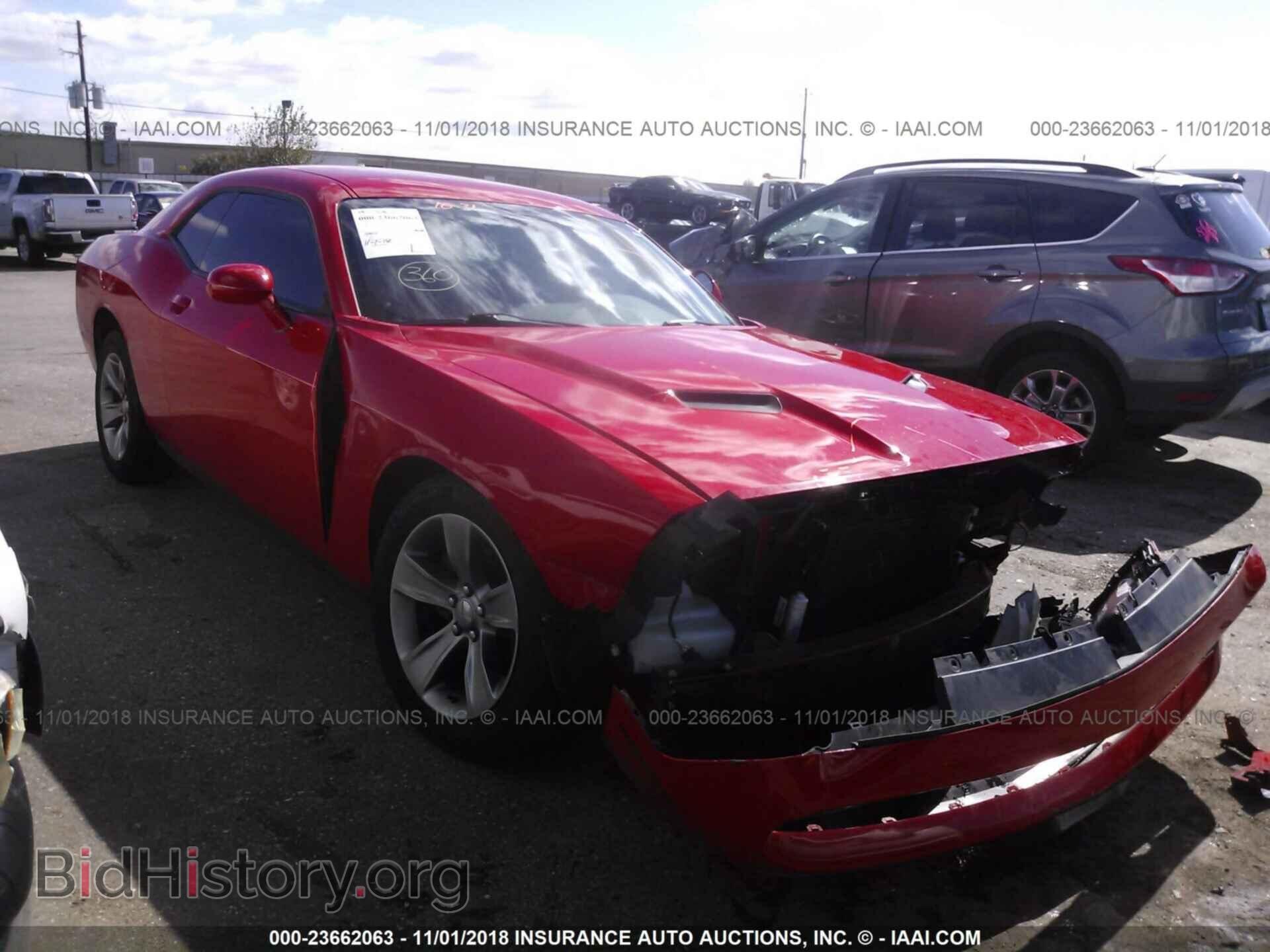 Photo 2C3CDZAG3FH889032 - DODGE CHALLENGER 2015