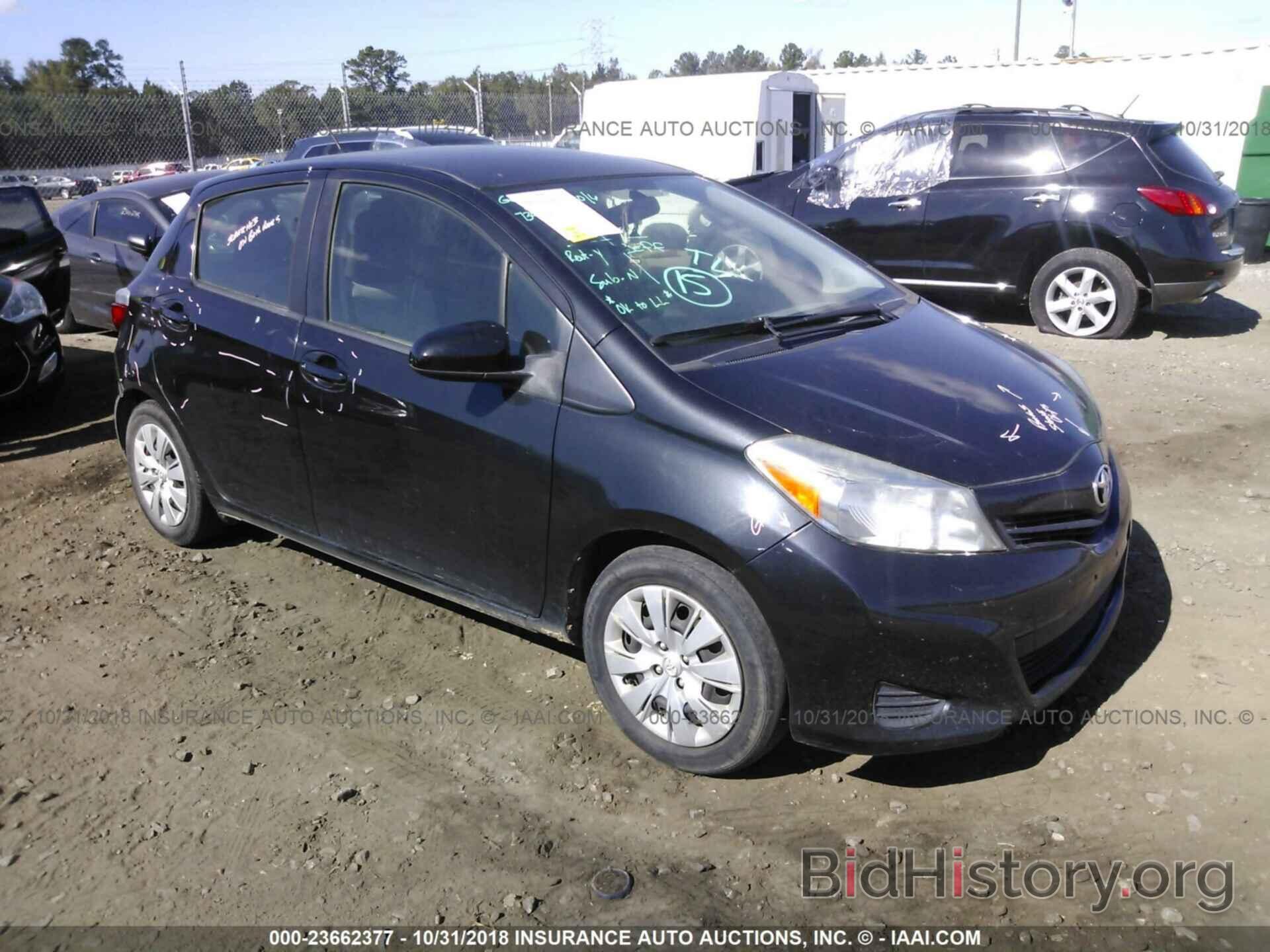 Photo JTDKTUD31CD527926 - TOYOTA YARIS 2012