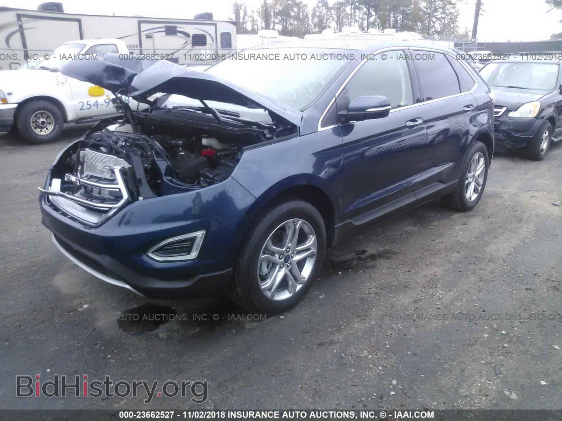 2017 Ford Edge - VIN: 2FMPK3K96HBB50657 - Фото 2