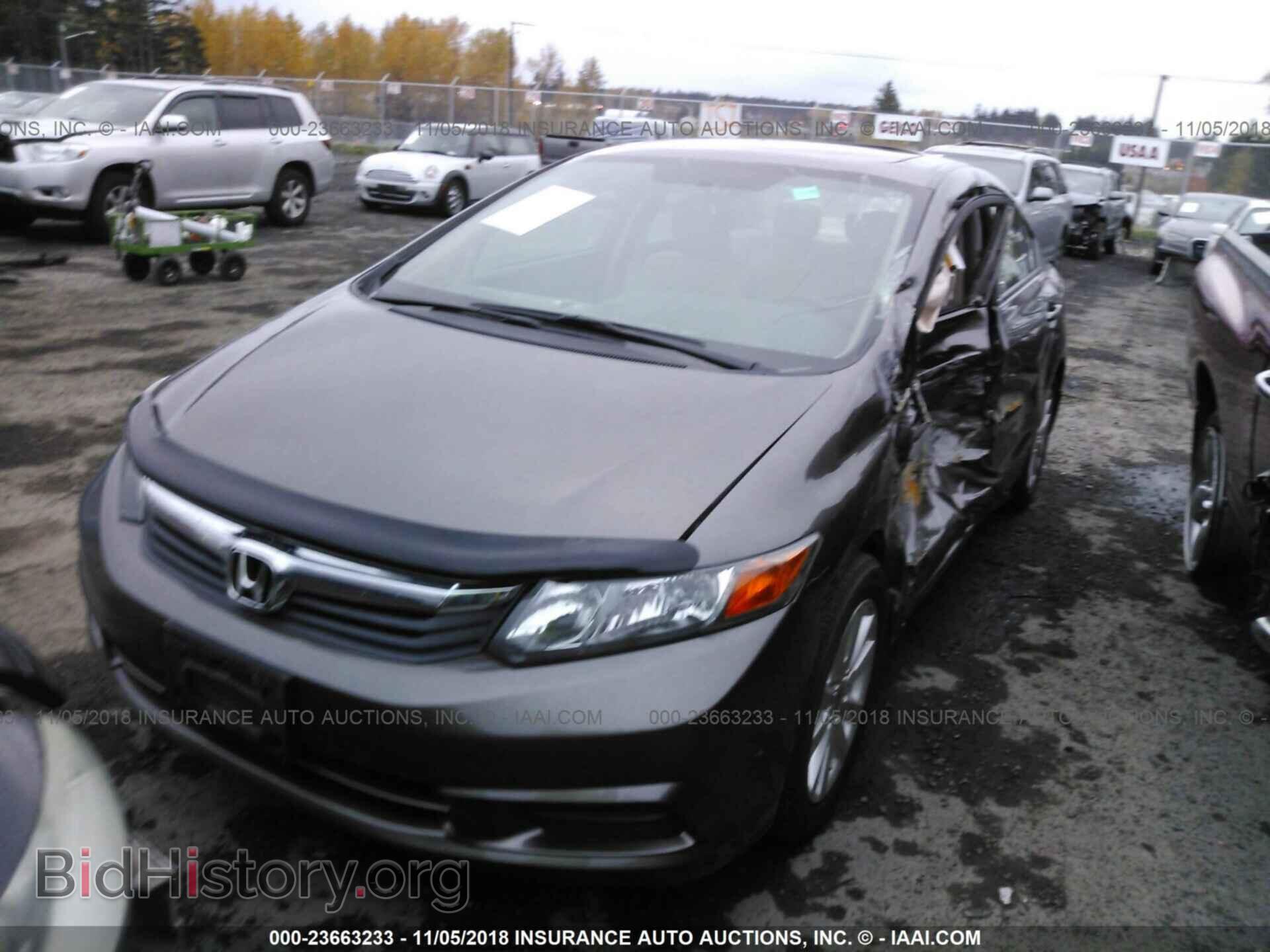 2012 HONDA CIVIC - VIN: 19XFB2F85CE309102 - Photo 2