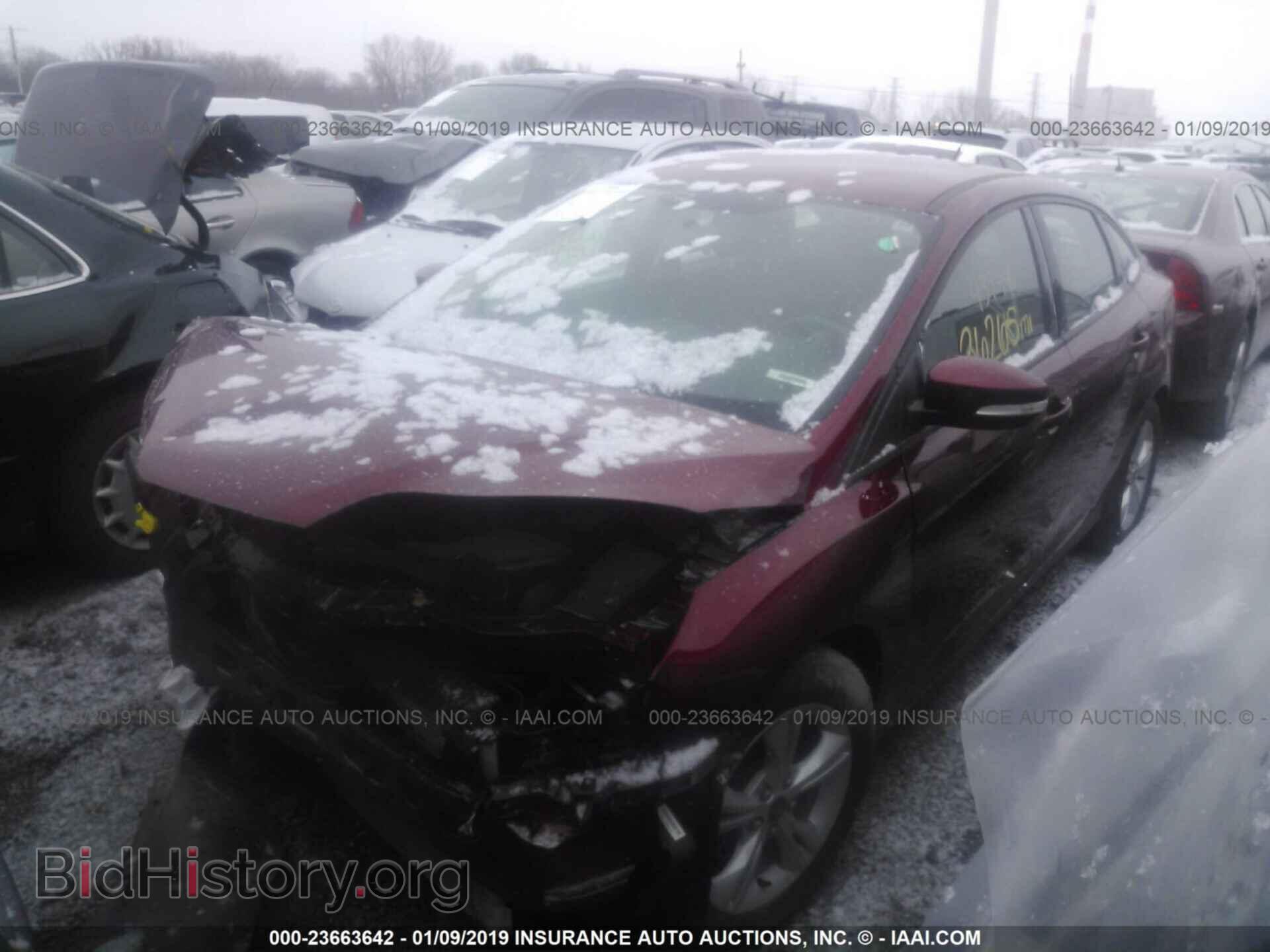 2014 FORD FOCUS - VIN: 1FADP3F29EL439491 - Фото 2