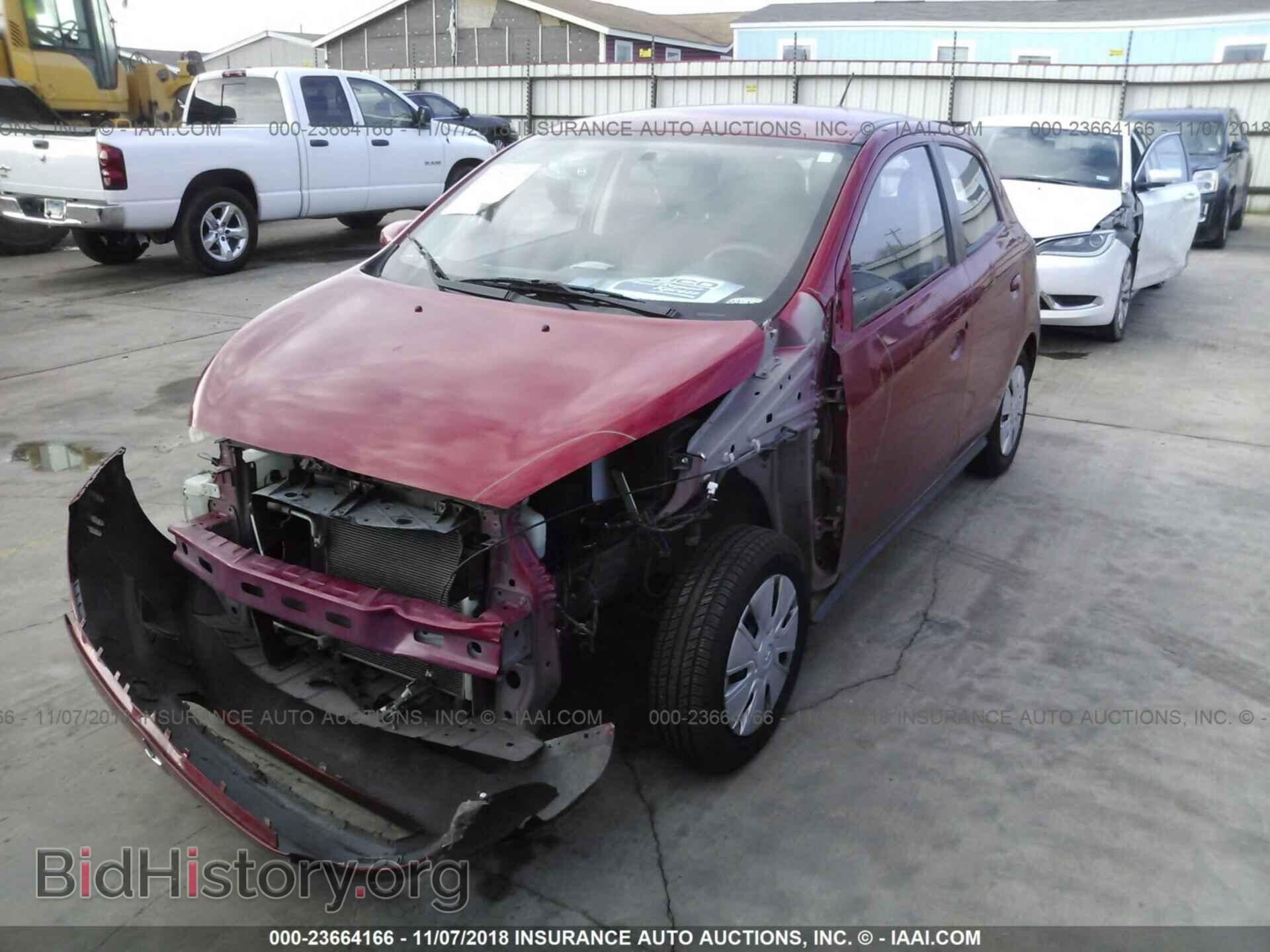 2015 Mitsubishi Mirage - VIN: ML32A3HJ3FH007624 - Фото 2