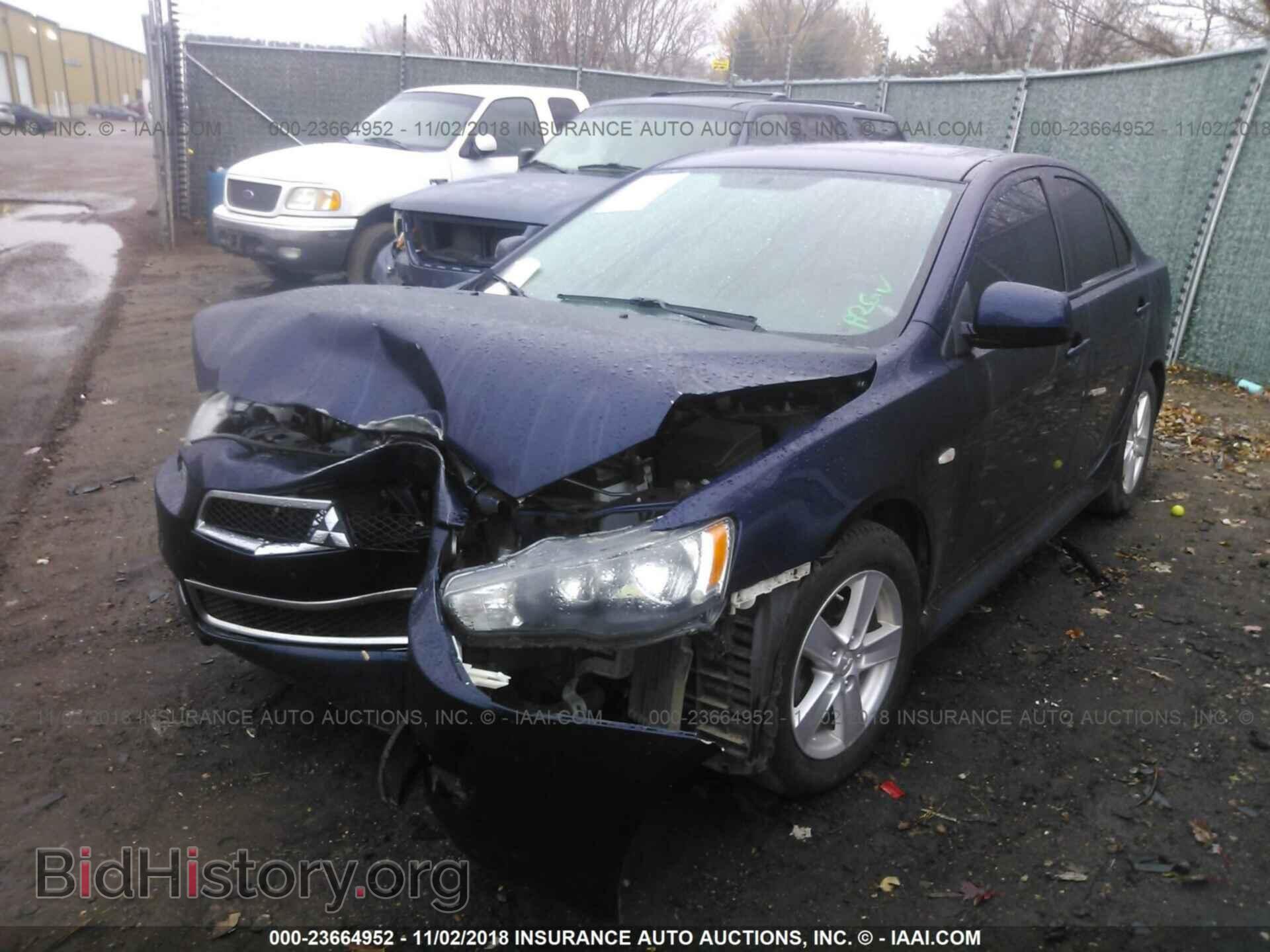 2013 MITSUBISHI LANCER - VIN: JA32V2FW4DU013977 - Фото 2
