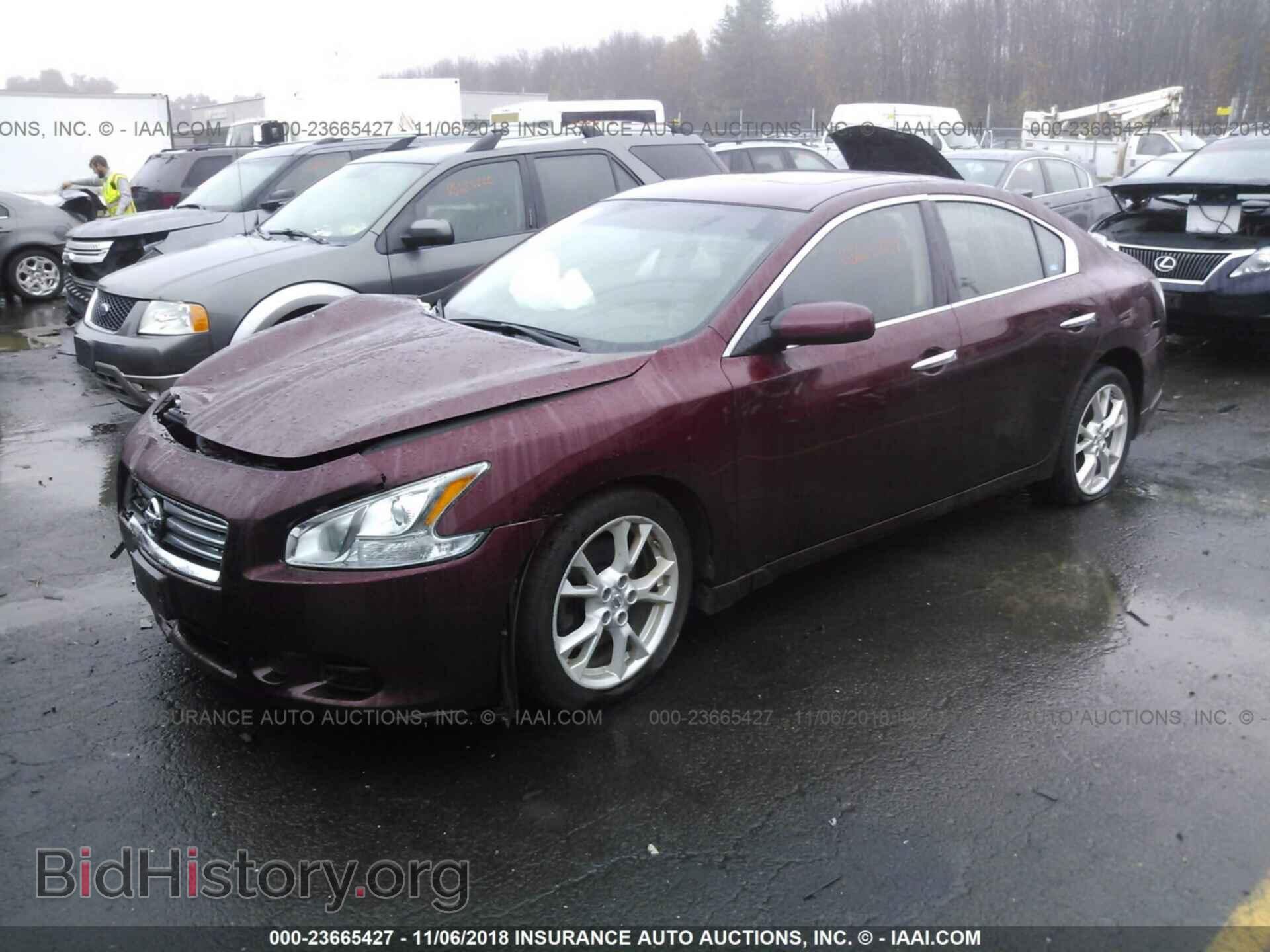 2013 Nissan Maxima - VIN: 1N4AA5AP2DC834193 - Фото 2
