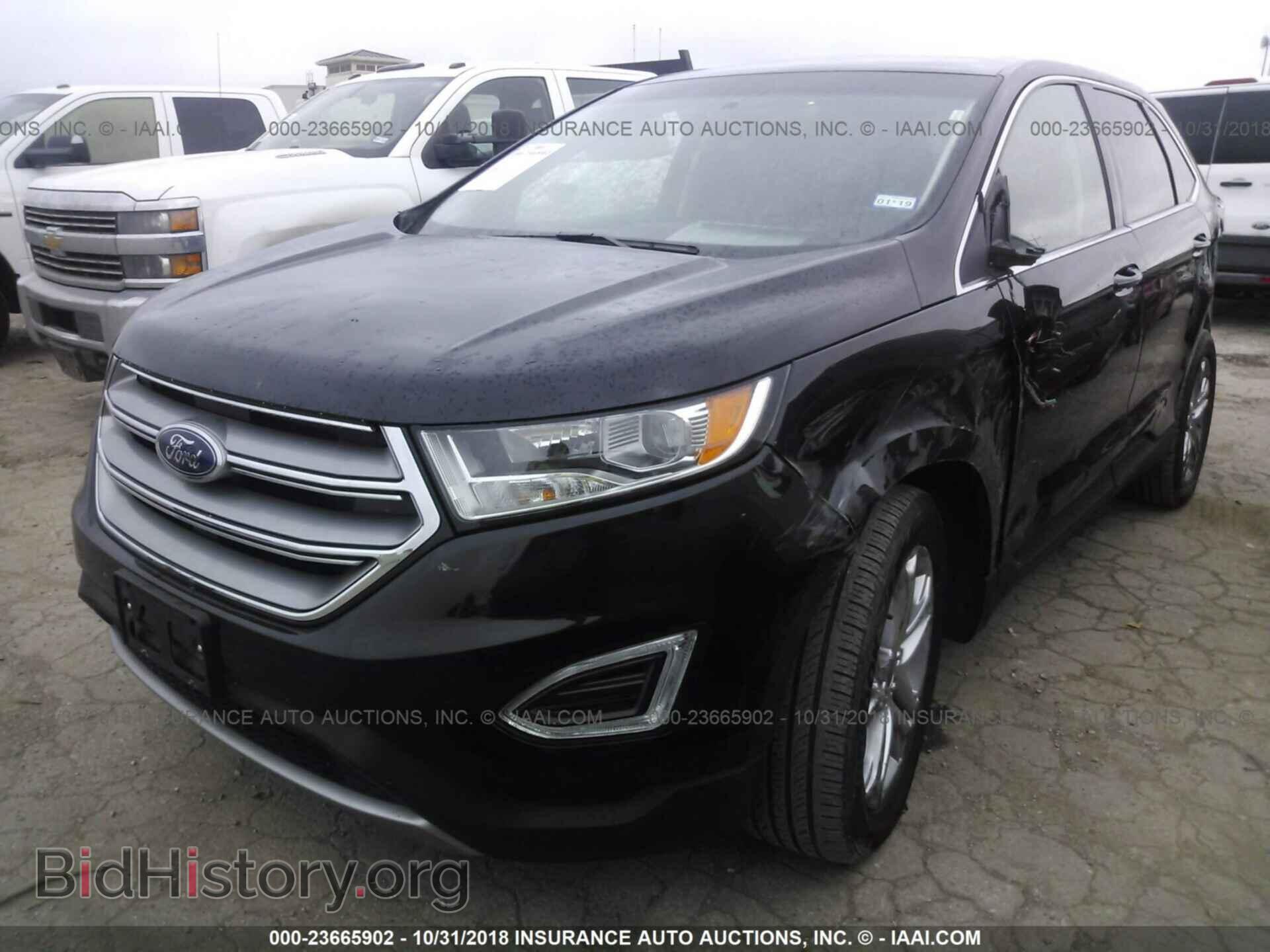 2017 Ford Edge - VIN: 2FMPK3K93HBB28759 - Фото 2