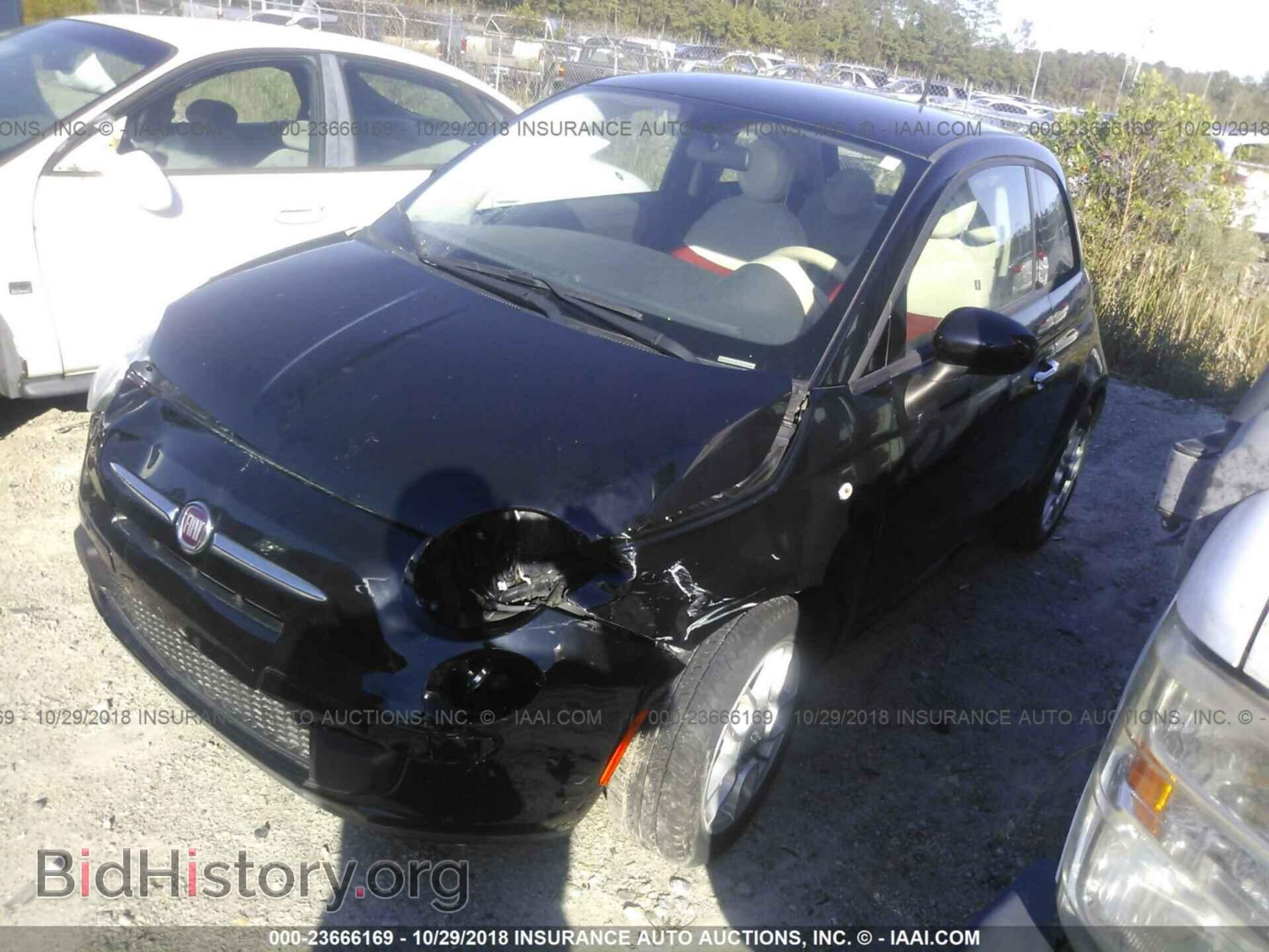 2015 Fiat 500 - VIN: 3C3CFFAR3FT569937 - Фото 2