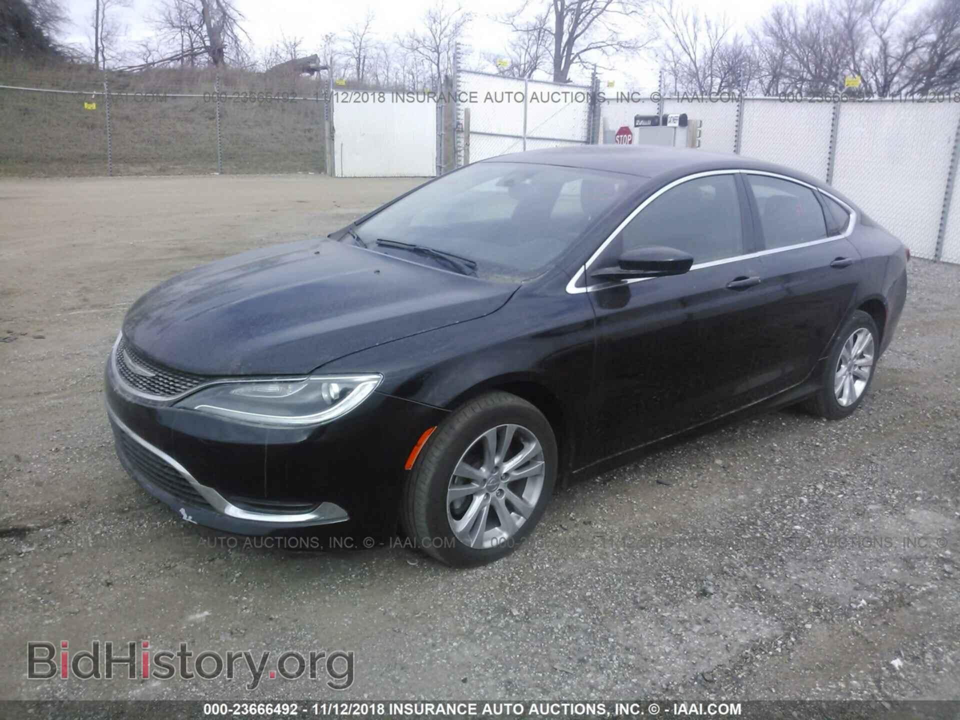 2016 Chrysler 200 - VIN: 1C3CCCAB5GN150838 - Фото 2