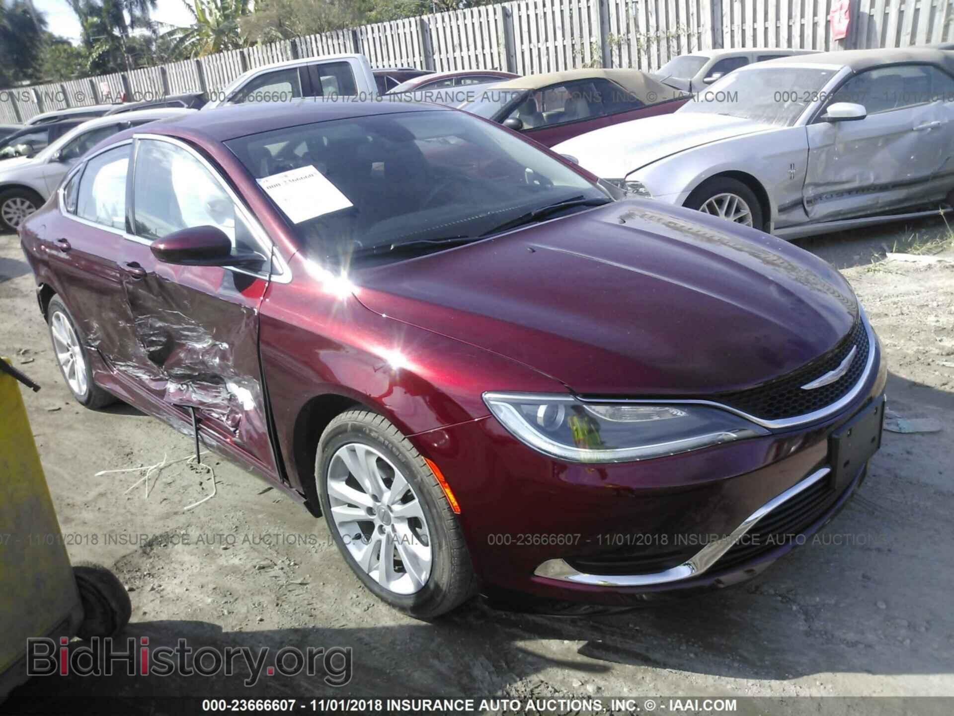 Photo 1C3CCCAB5FN695842 - Chrysler 200 2015