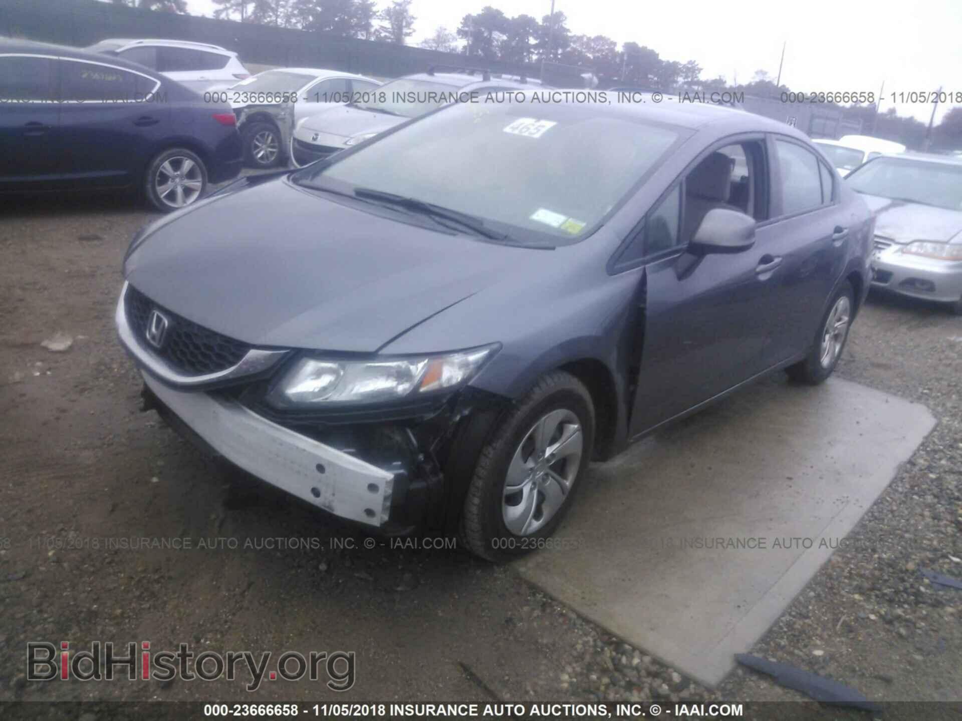 2013 Honda Civic - VIN: 19XFB2F53DE207286 - Фото 2