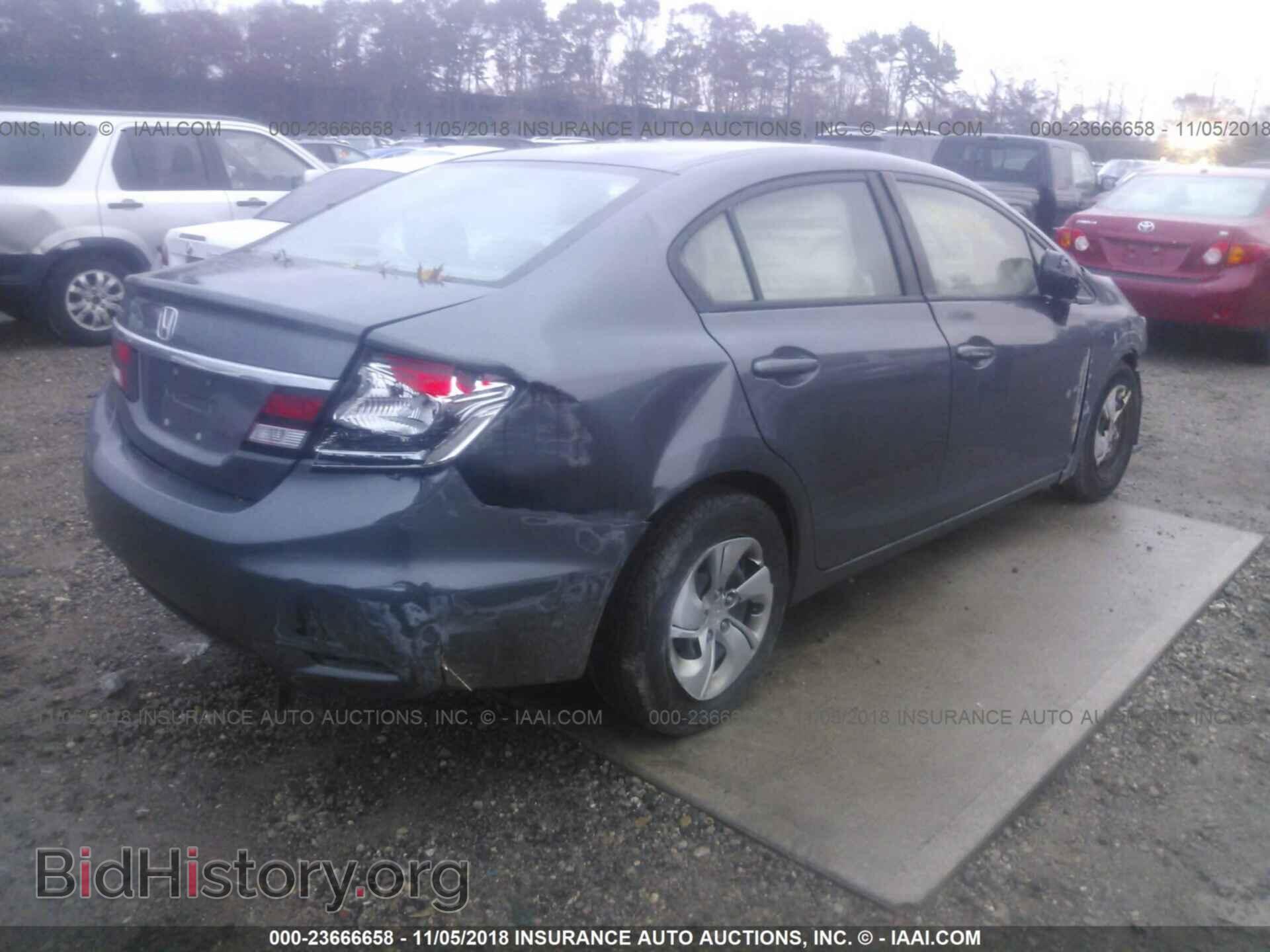 2013 Honda Civic - VIN: 19XFB2F53DE207286 - Фото 4