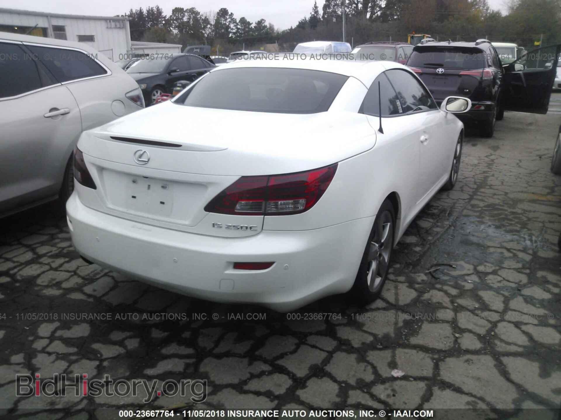 2011 LEXUS IS - VIN: JTHFF2C23B2518319 - Photo 4