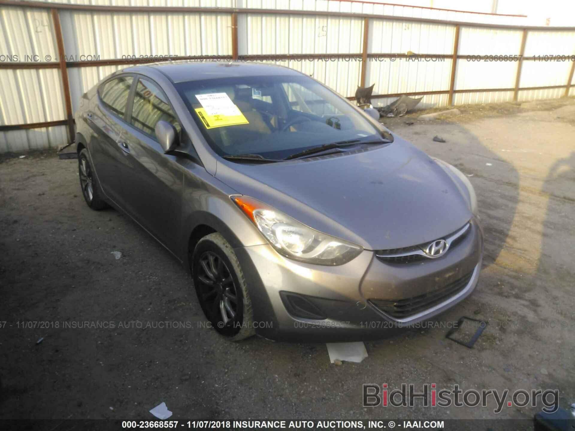 Photo 5NPDH4AE6BH028418 - HYUNDAI ELANTRA 2011