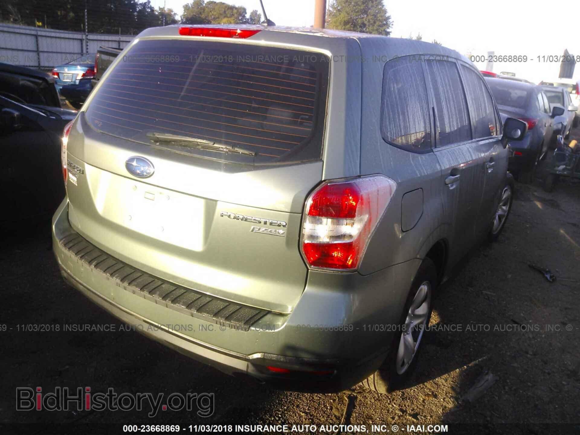 2014 Subaru Forester - VIN: JF2SJAAC0EH488610 - Фото 4