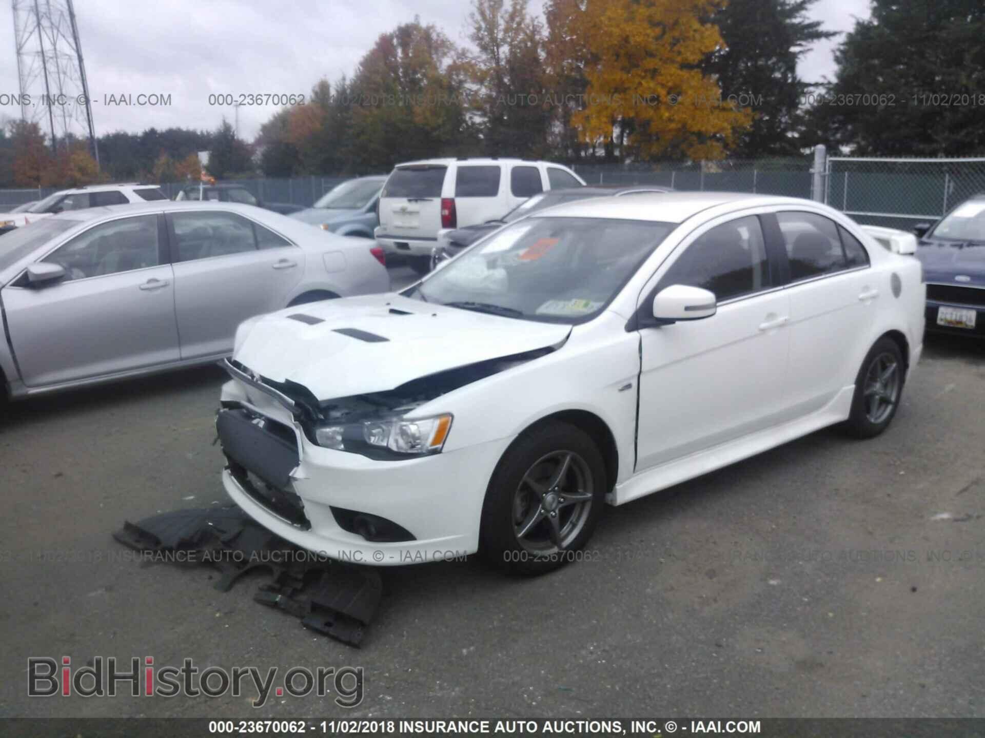 2015 MITSUBISHI LANCER - VIN: JA32V6FV0FU015842 - Фото 2