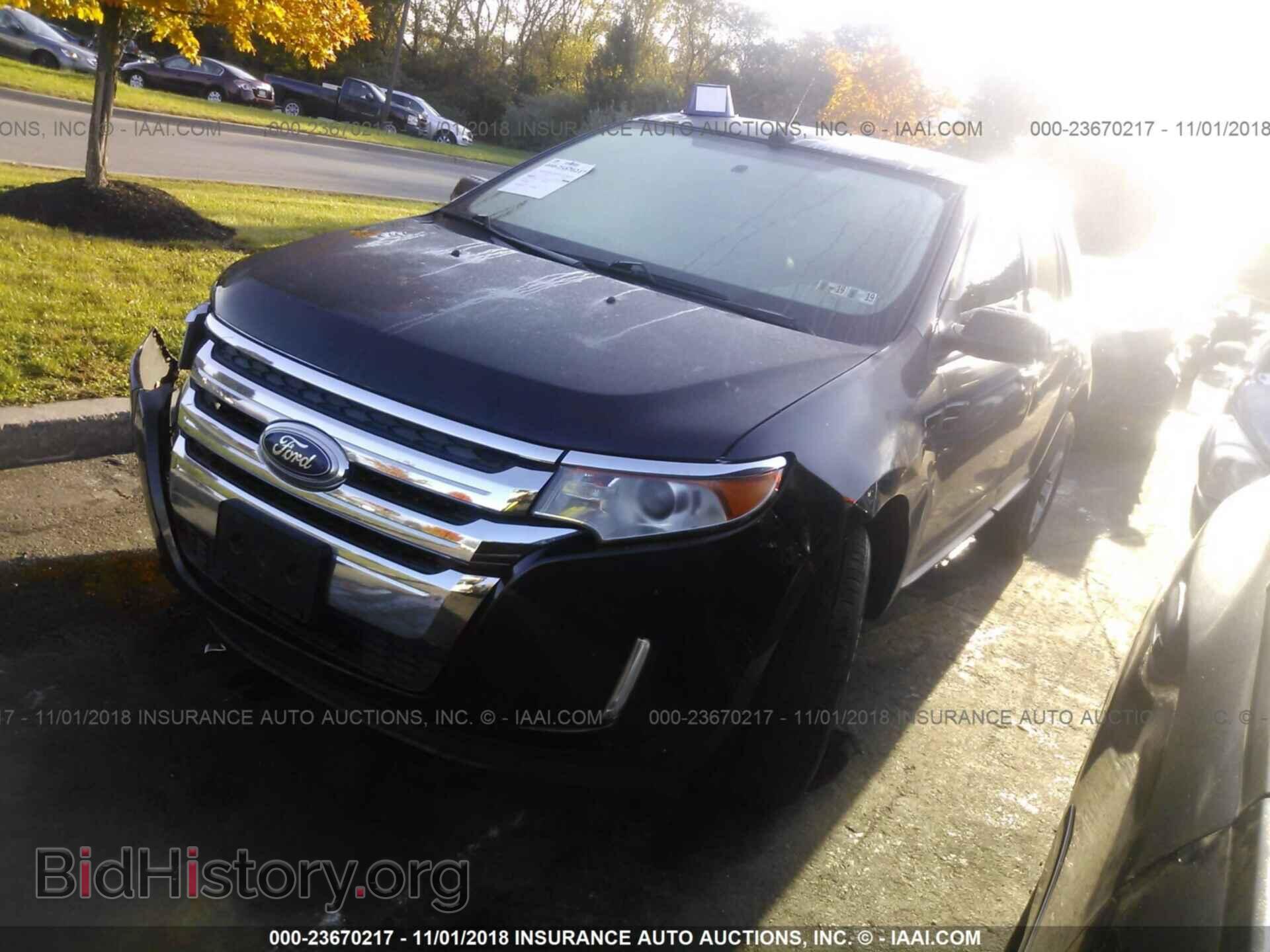 2014 Ford Edge - VIN: 2FMDK3JC1EBB82265 - Фото 2