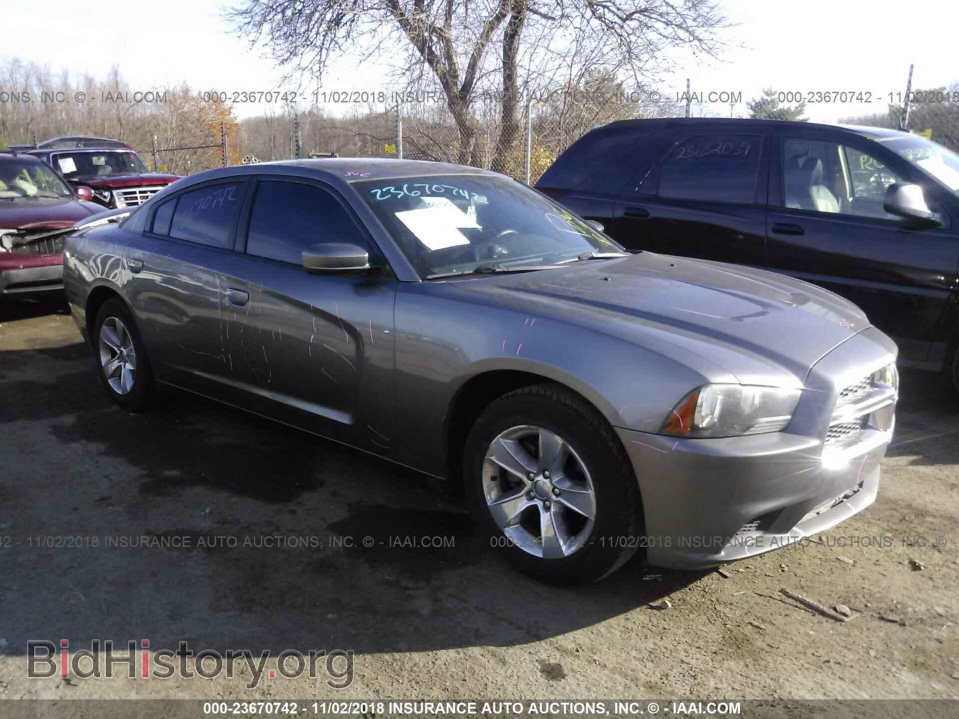 Фотография 2C3CDXBG7CH202410 - DODGE CHARGER 2012