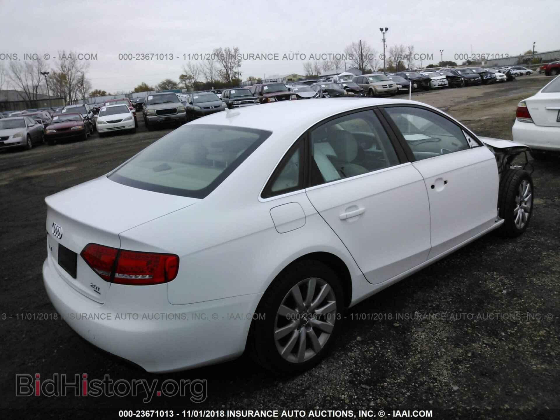 2012 Audi A4 - VIN: WAUBFAFL5CN001261 - Фото 4
