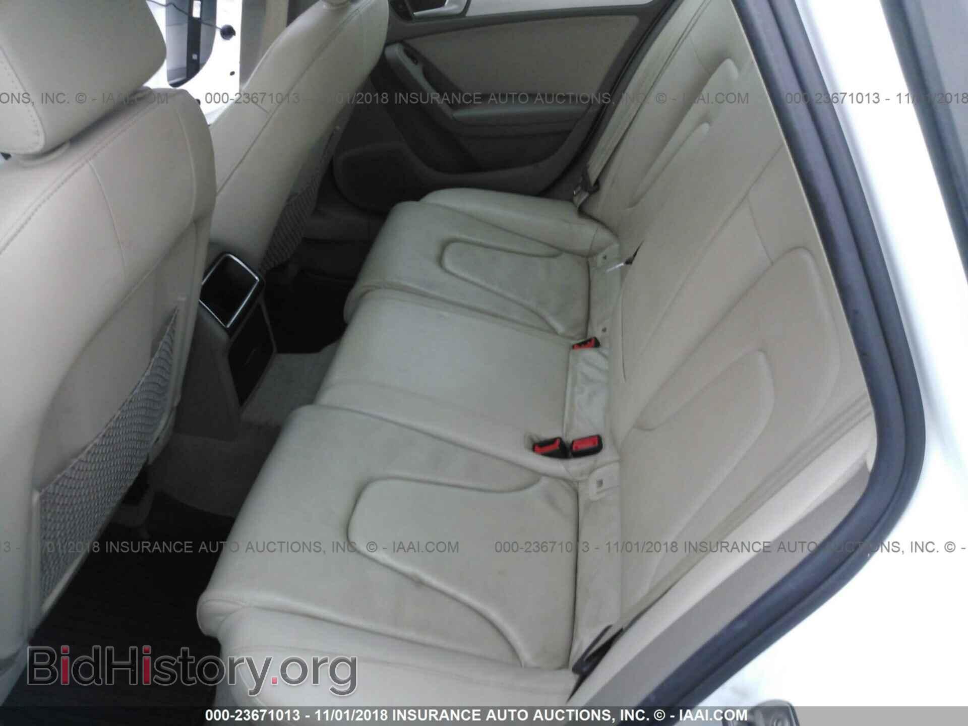 2012 Audi A4 - VIN: WAUBFAFL5CN001261 - Фото 8