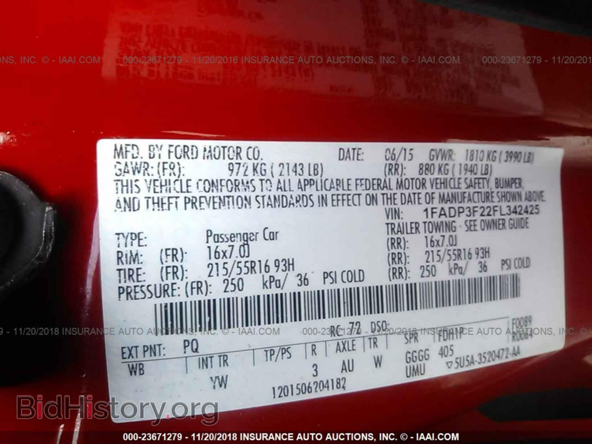 2015 Ford Focus - VIN: 1FADP3F22FL342425 - Photo 9