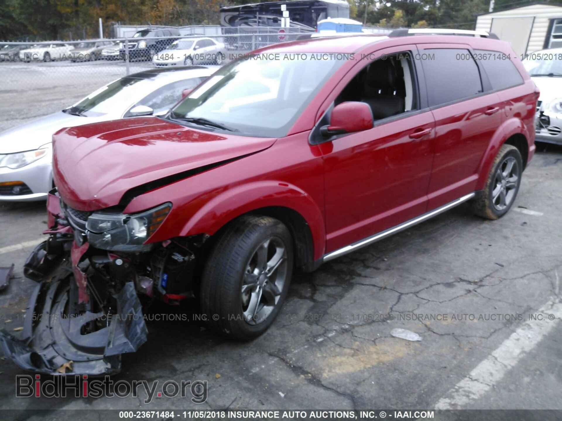 2015 DODGE JOURNEY - VIN: 3C4PDCGB2FT746831 - Фото 2