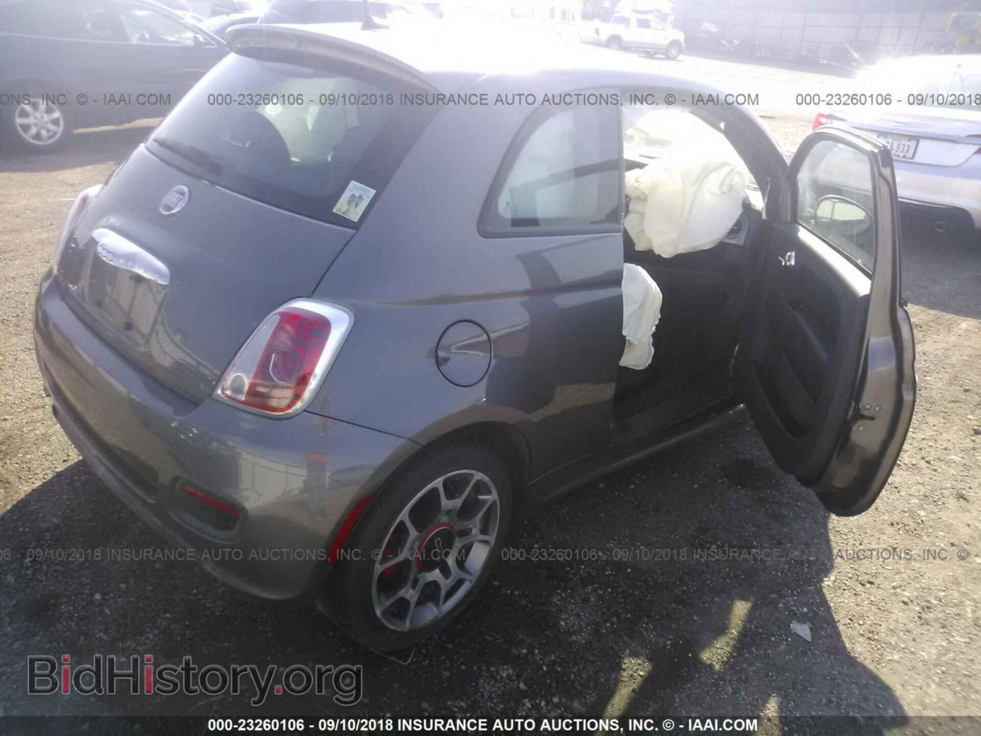 2012 FIAT 500 - VIN: 3C3CFFBRXCT380583 - Фото 4