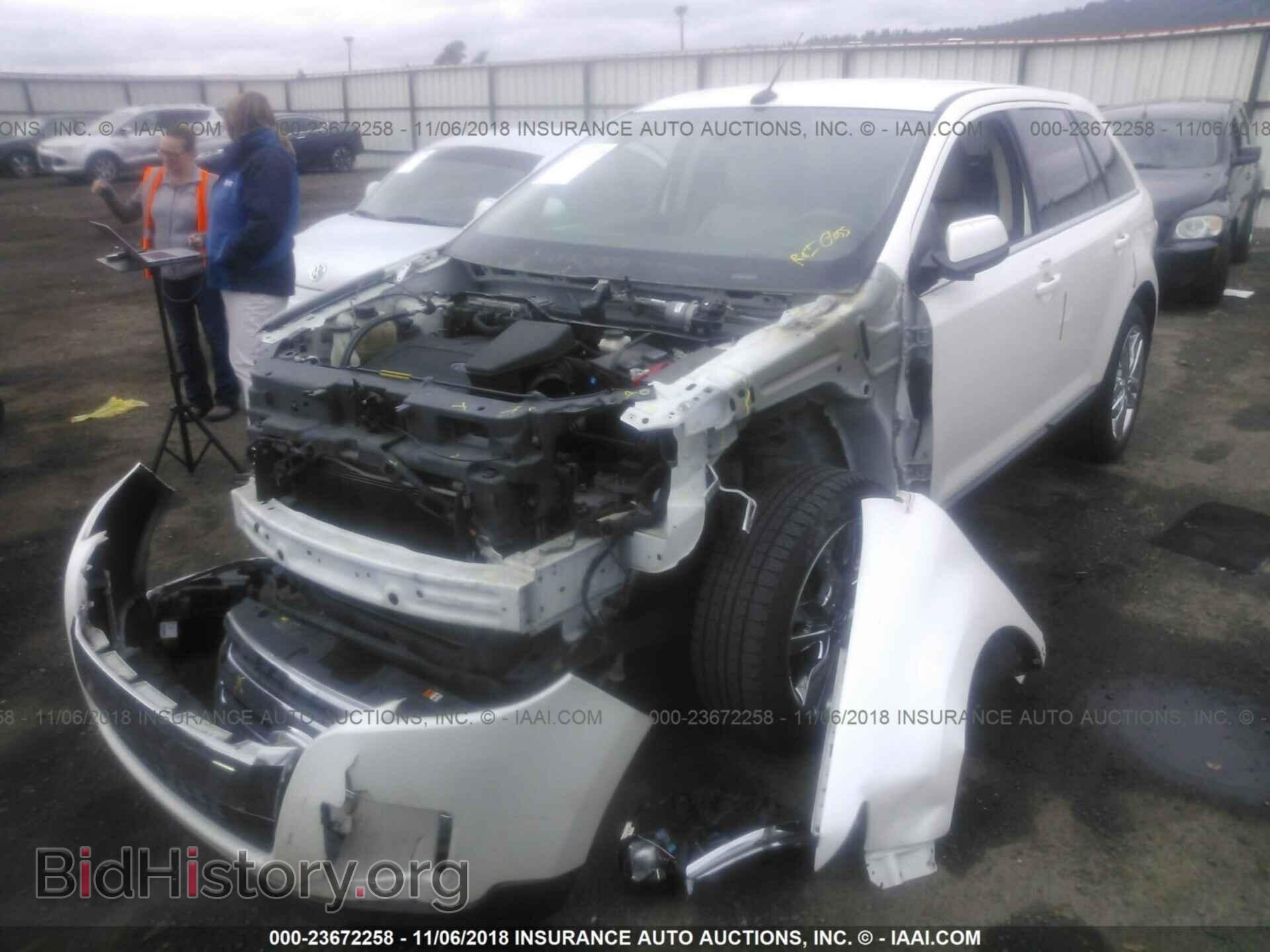 2013 FORD EDGE - VIN: 2FMDK4KC3DBA14968 - Фото 2