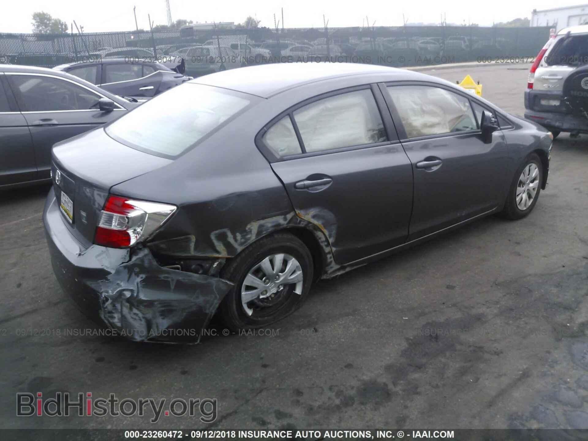 2012 HONDA CIVIC - VIN: 19XFB2F56CE314492 - Photo 4