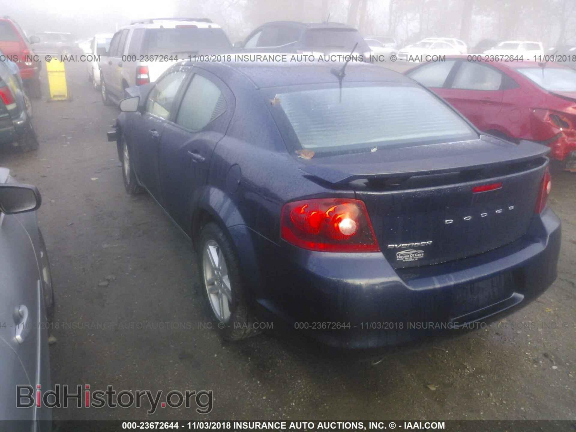 2013 DODGE AVENGER - VIN: 1C3CDZAG0DN611290 - Фото 3