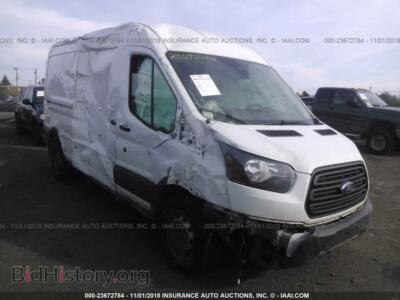 2018 Ford TRANSIT, белый — VIN 1FTYR2CM3JKB02871, IAAI