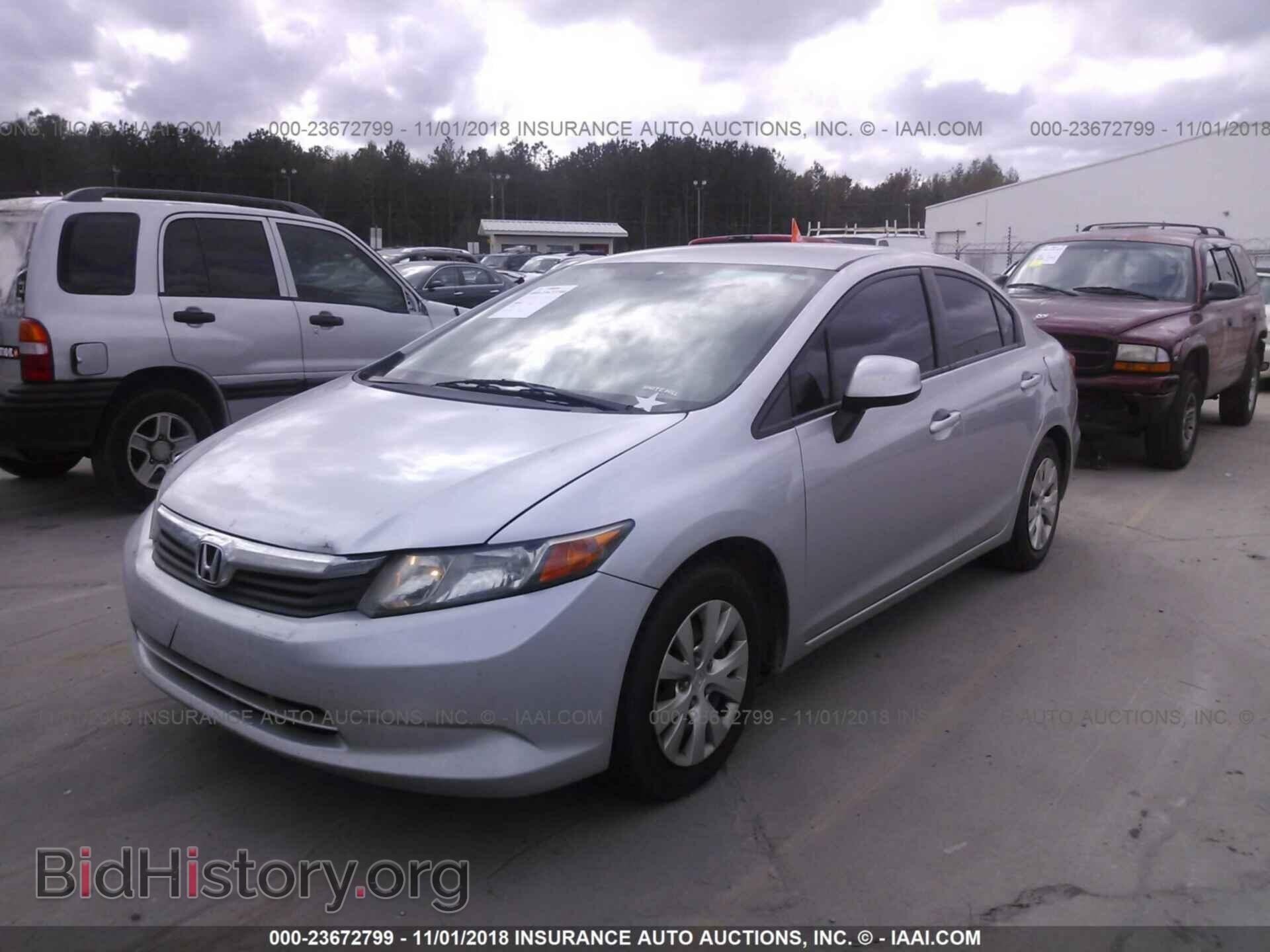 2012 Honda Civic - VIN: 19XFB2F59CE372063 - Photo 2