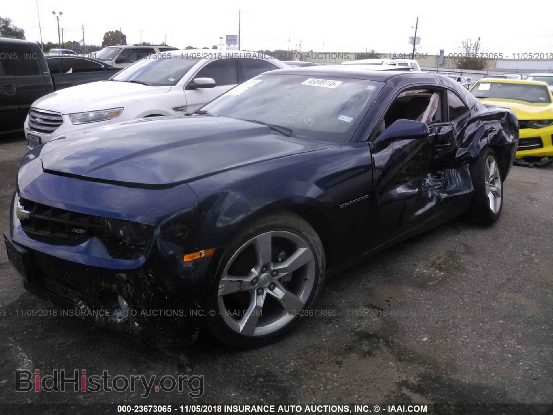 2012 CHEVROLET CAMARO - VIN: 2G1FC1E36C9161773 - Photo 2
