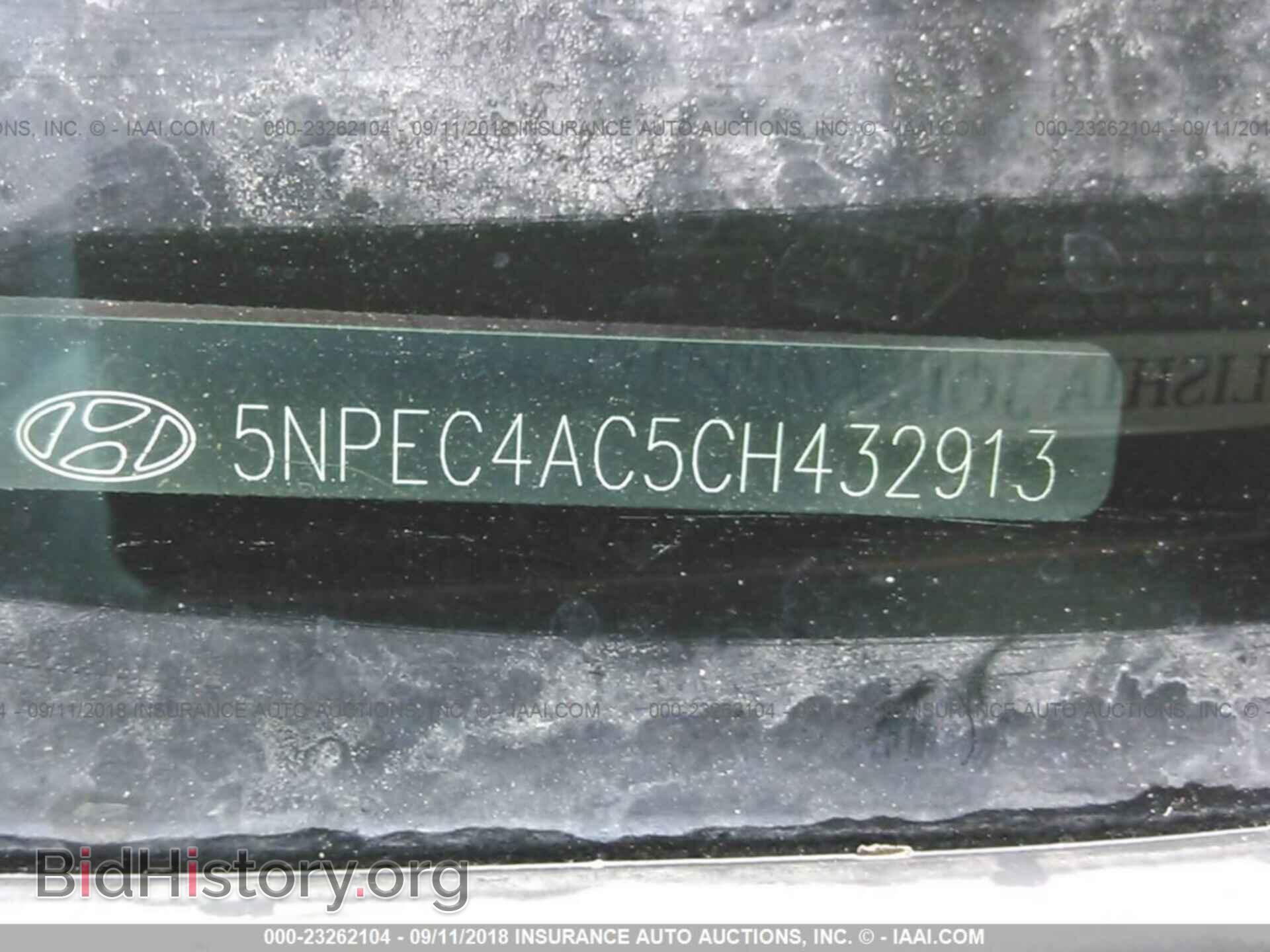 2012 HYUNDAI SONATA - VIN: 5NPEC4AC5CH432913 - Photo 9