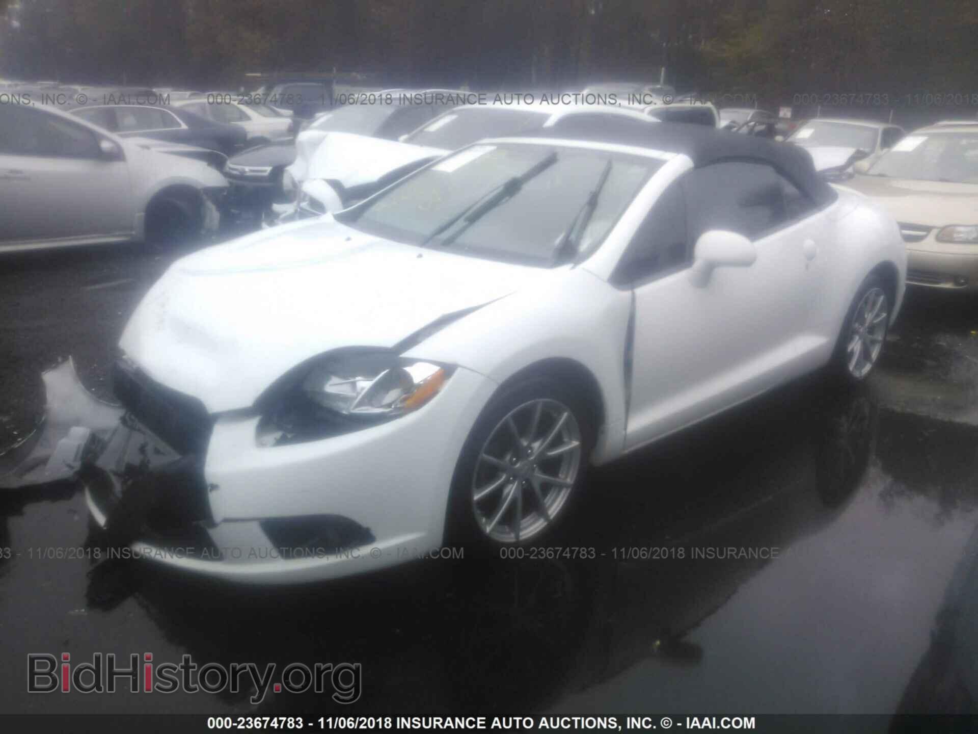 2012 MITSUBISHI ECLIPSE - VIN: 4A37L2EF3CE002828 - Фото 2