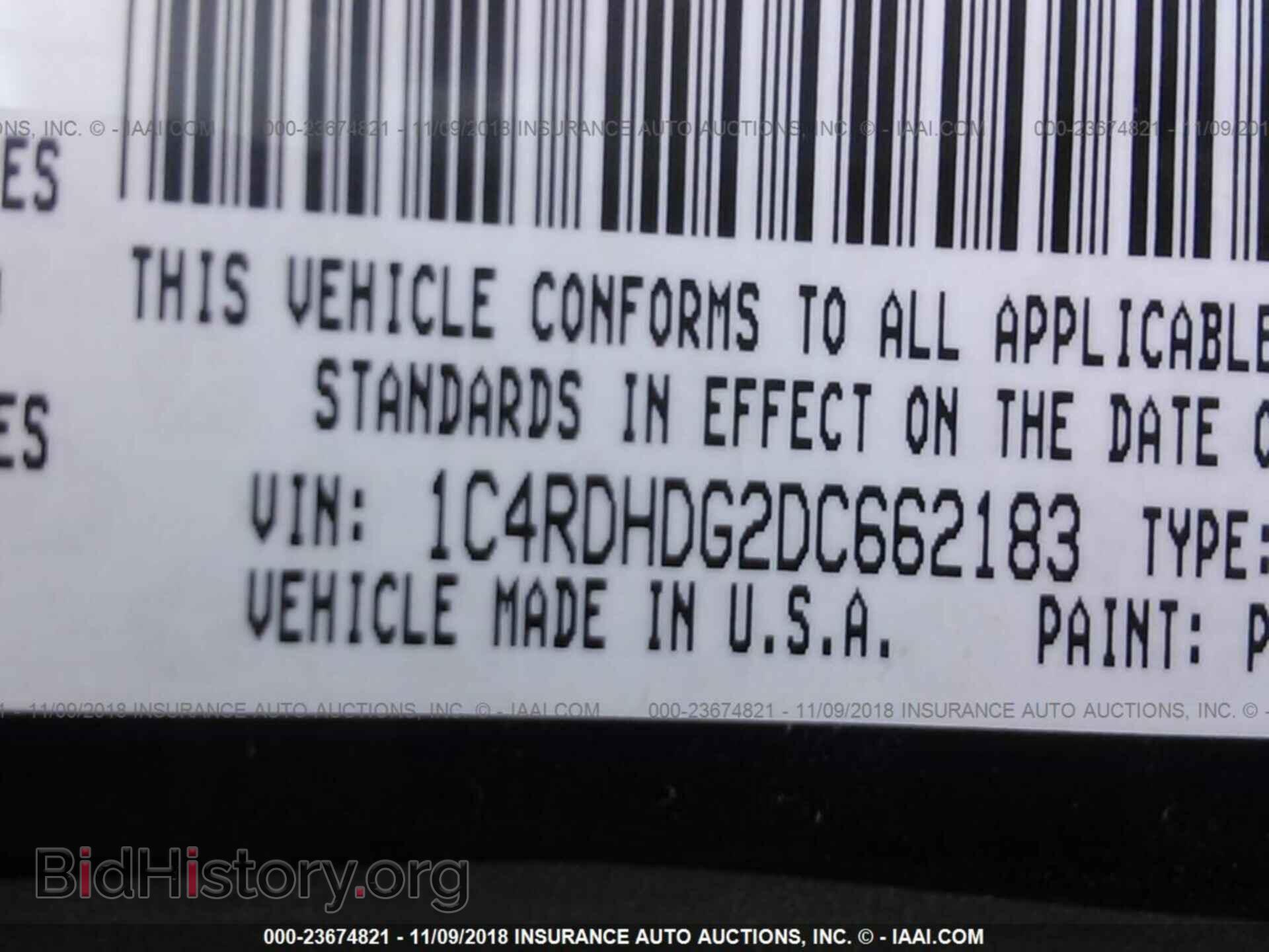 2013 DODGE DURANGO - VIN: 1C4RDHDG2DC662183 - Фото 9