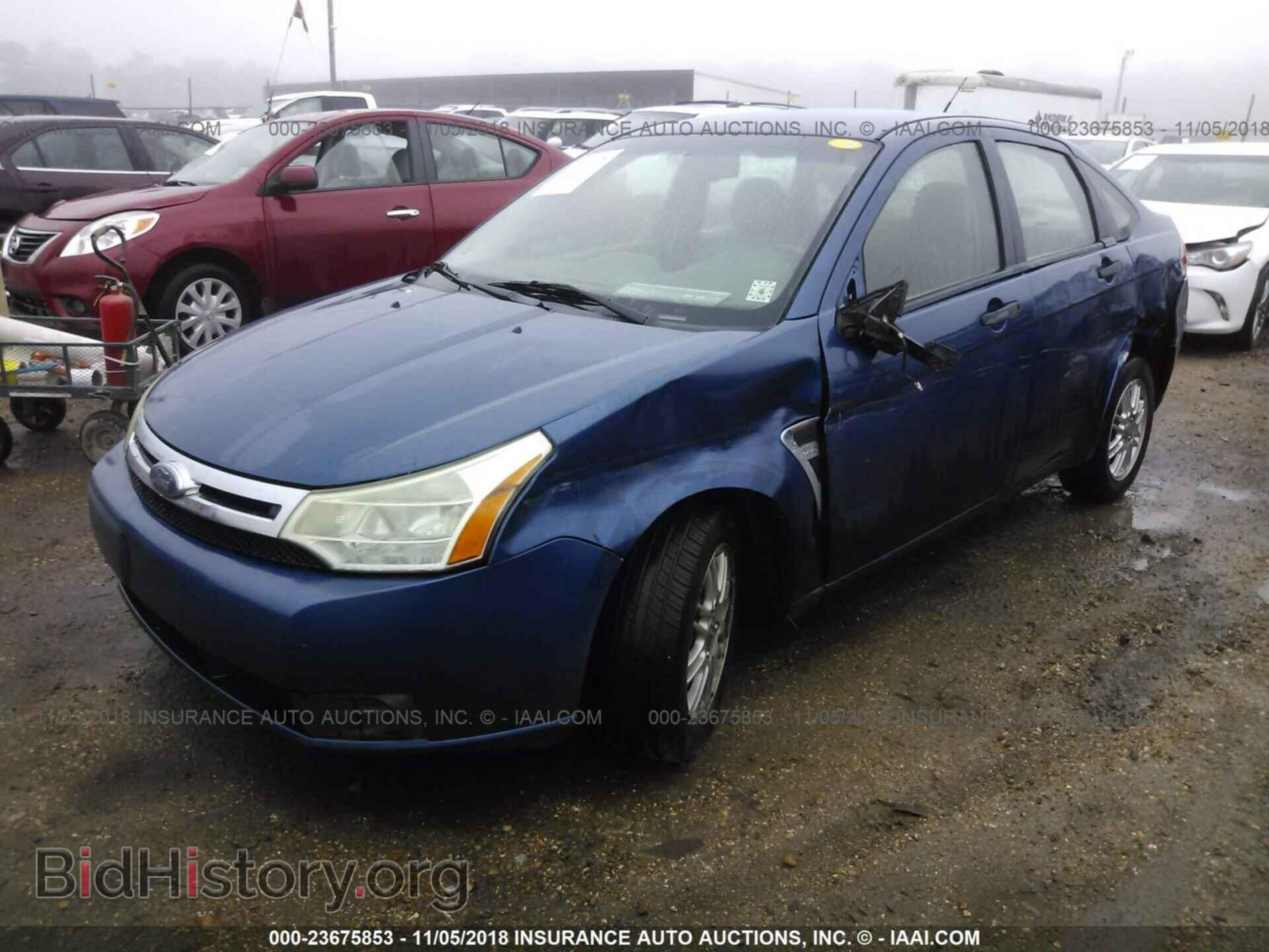 2008 FORD FOCUS - VIN: 1FAHP35N58W227624 - Фото 2