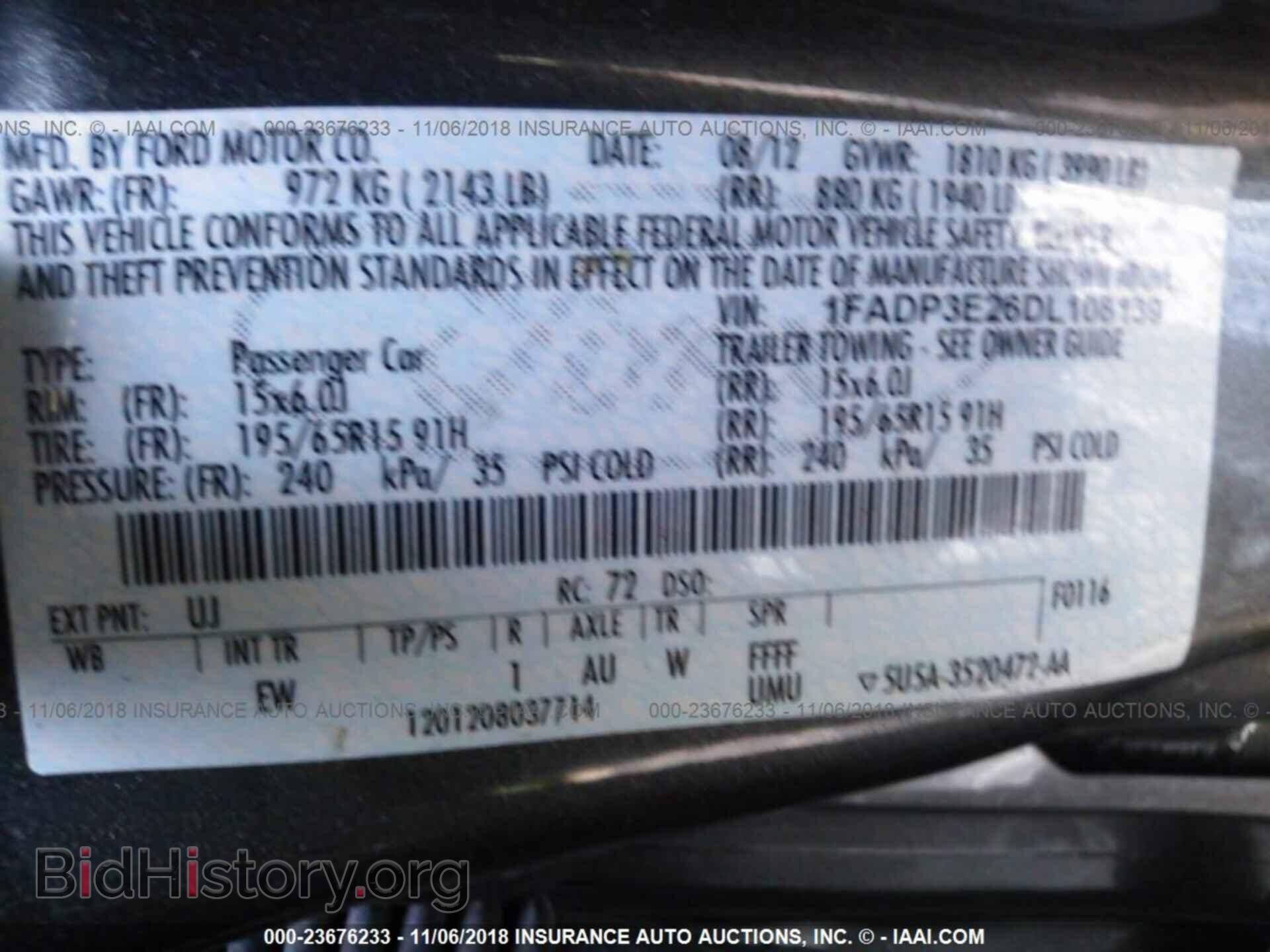 2013 Ford Focus - VIN: 1FADP3E26DL108139 - Photo 9