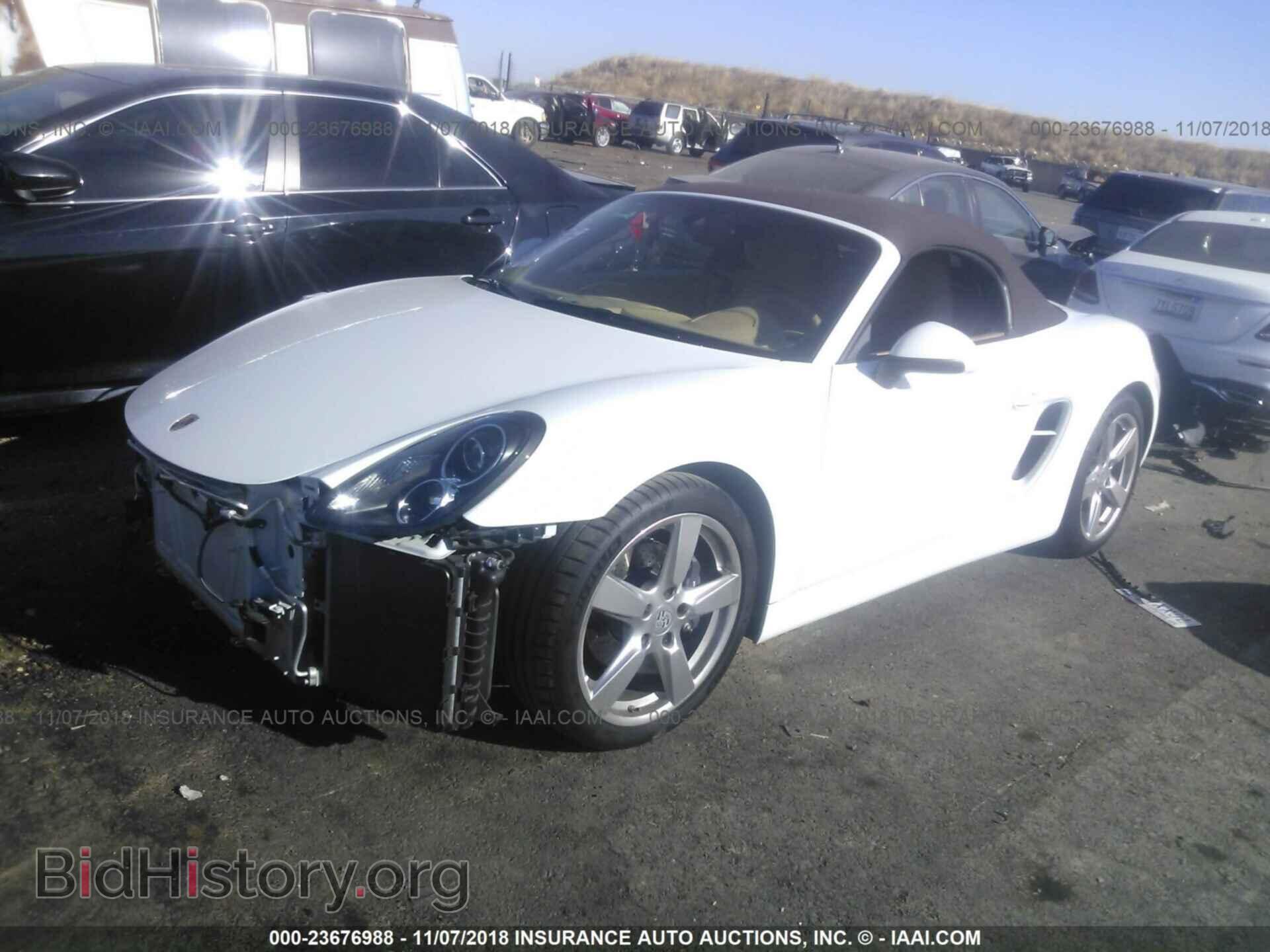 2014 Porsche Boxster - VIN: WP0CA2A80ES120953 - Фото 2