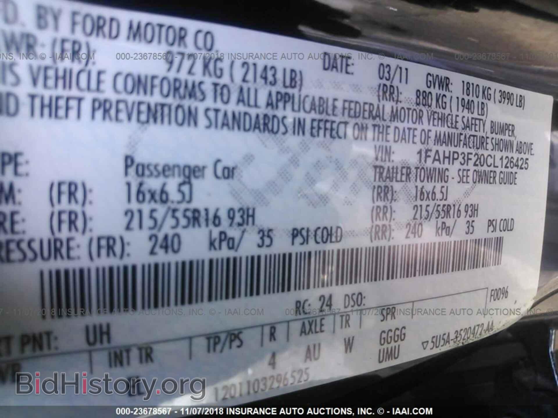 2012 Ford Focus - VIN: 1FAHP3F20CL126425 - Photo 9