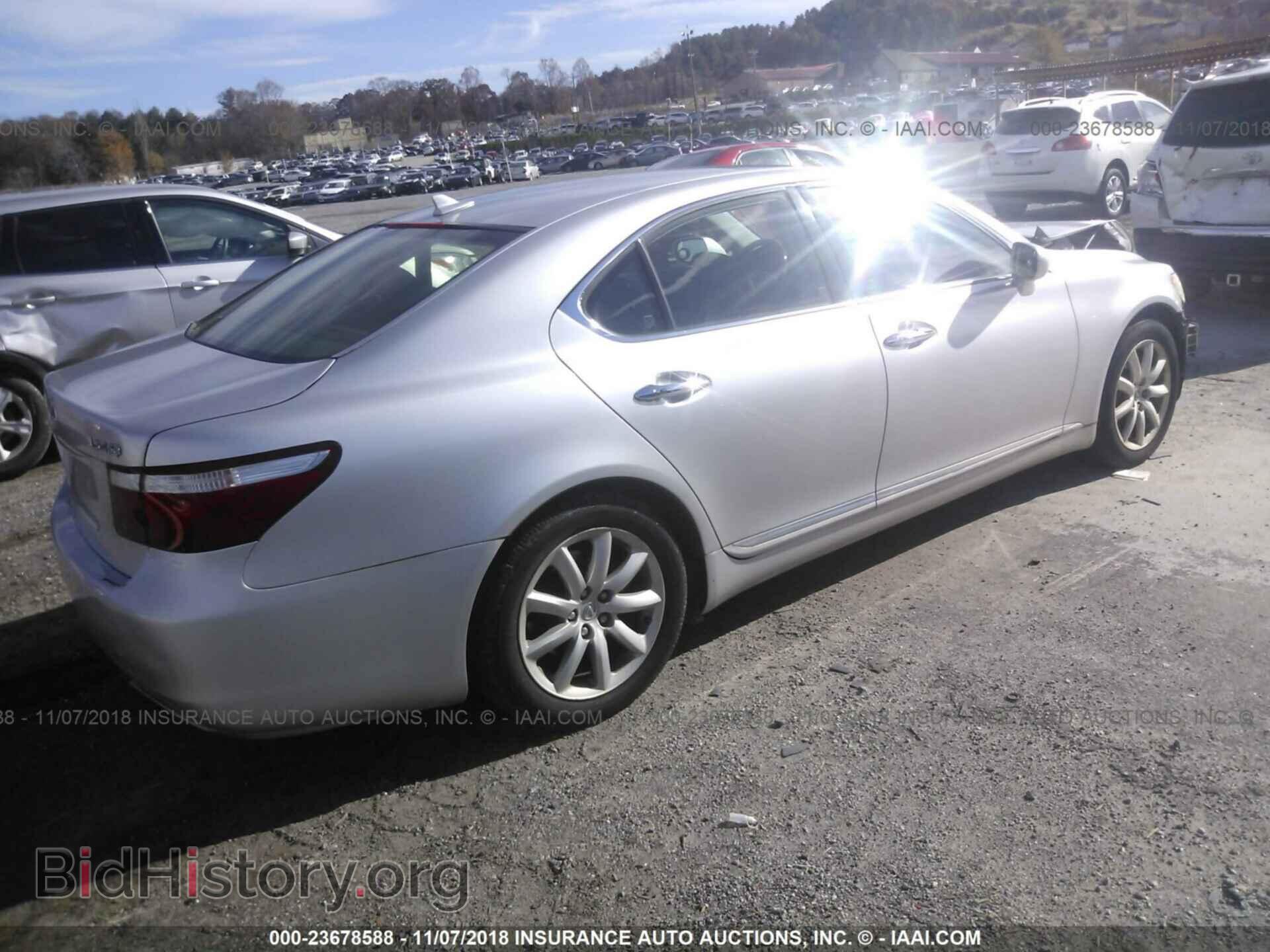 2008 LEXUS LS - VIN: JTHBL46F685078962 - Фото 4