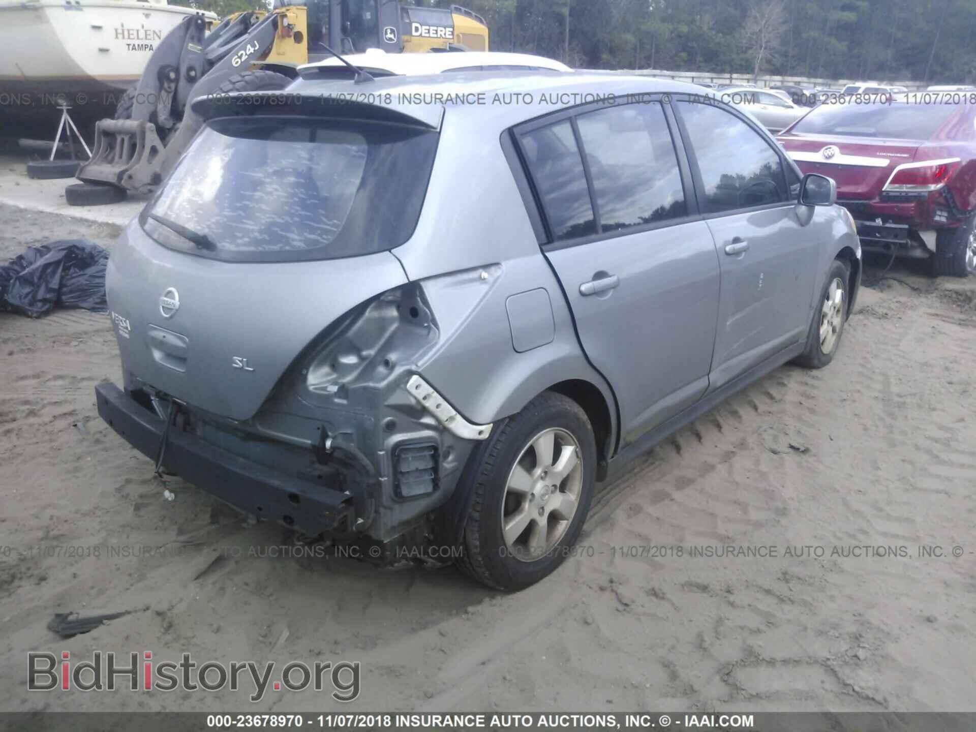 2008 NISSAN VERSA - VIN: 3N1BC13E08L415897 - Фото 4