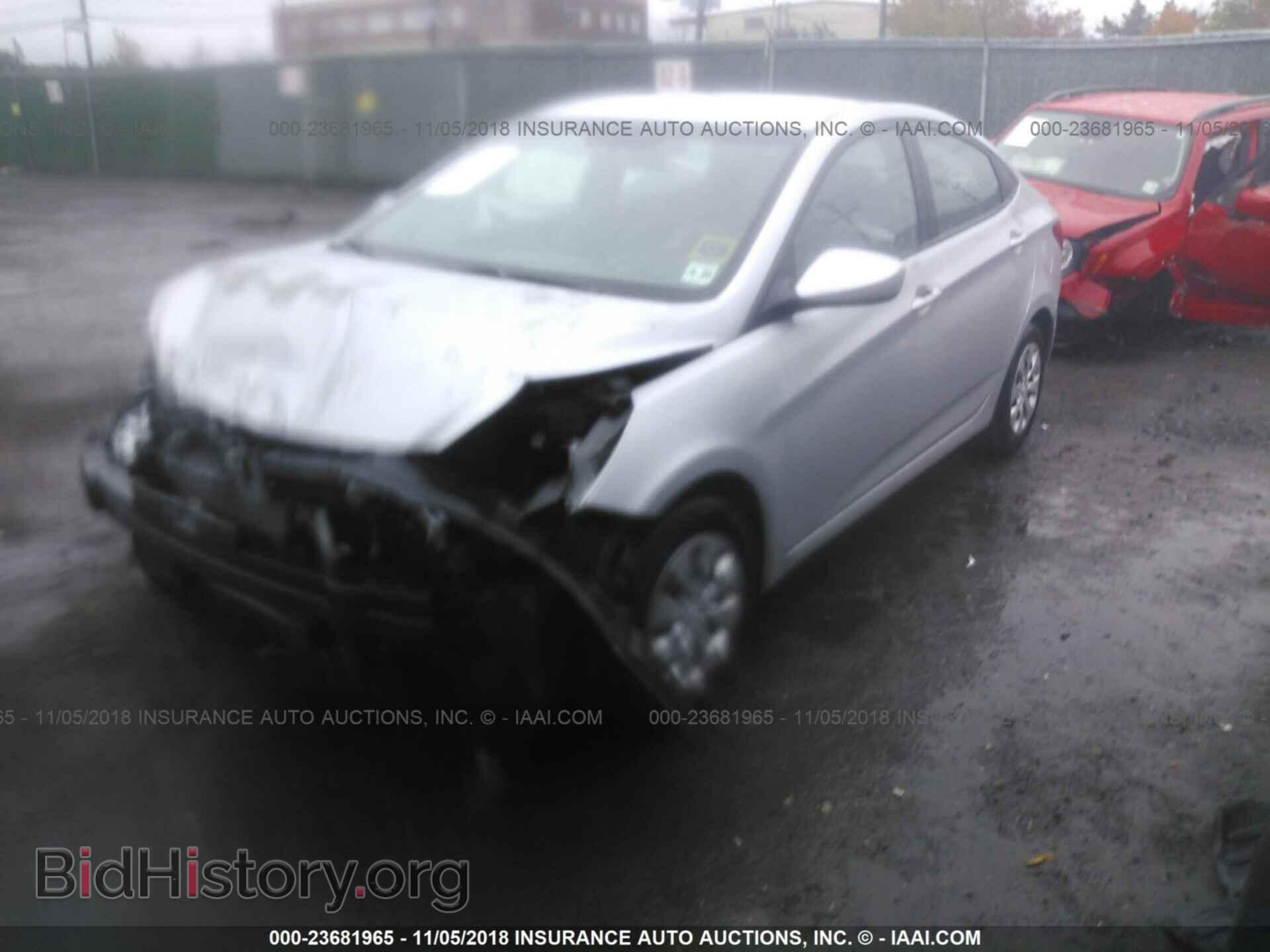 2015 HYUNDAI ACCENT - VIN: KMHCT4AE8FU889519 - Фото 2