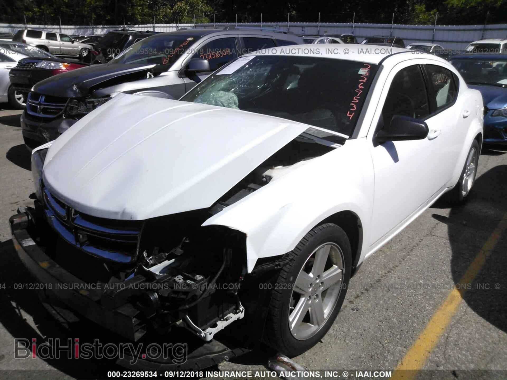 2013 DODGE AVENGER - VIN: 1C3CDZAB4DN535013 - Фото 2