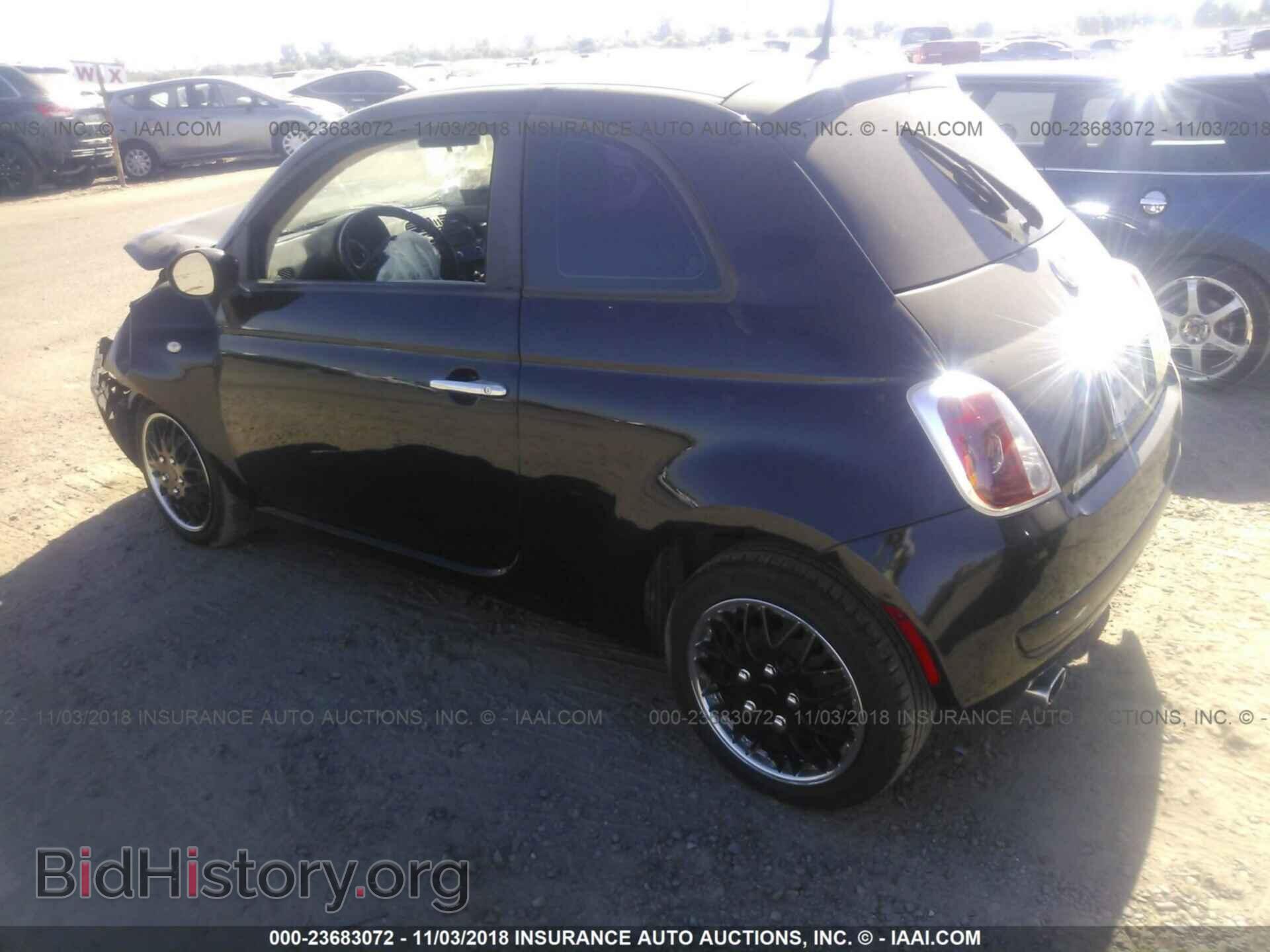 2012 Fiat 500 - VIN: 3C3CFFAR7CT254506 - Фото 3