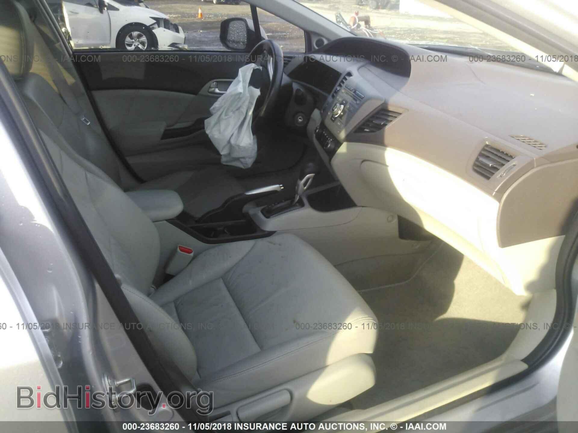 2012 Honda Civic - VIN: 2HGFB2F9XCH528197 - Фото 5